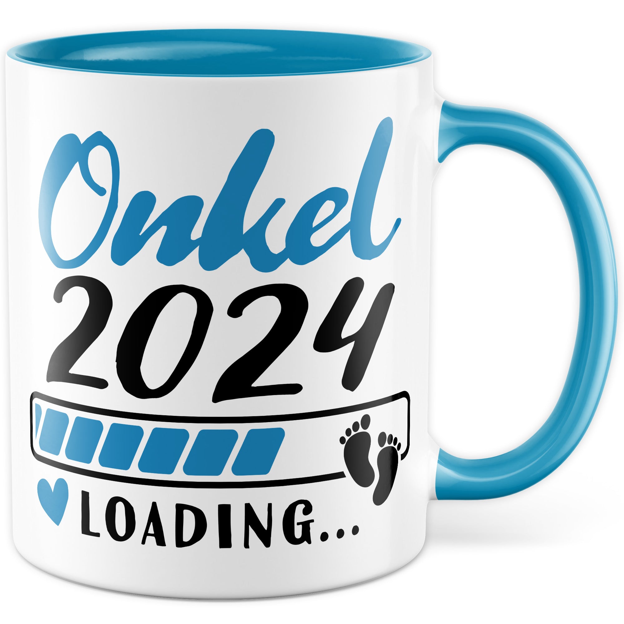 Onkel 2024 Tasse Geschenk lustig Bruder Kaffeetasse Nichte Kaffee-Becher Neffe Geschenkidee werdender Onkel loading… Motiv Familie Humor Geschwister Patenonkel Pate Patenkind Schwangerschaft