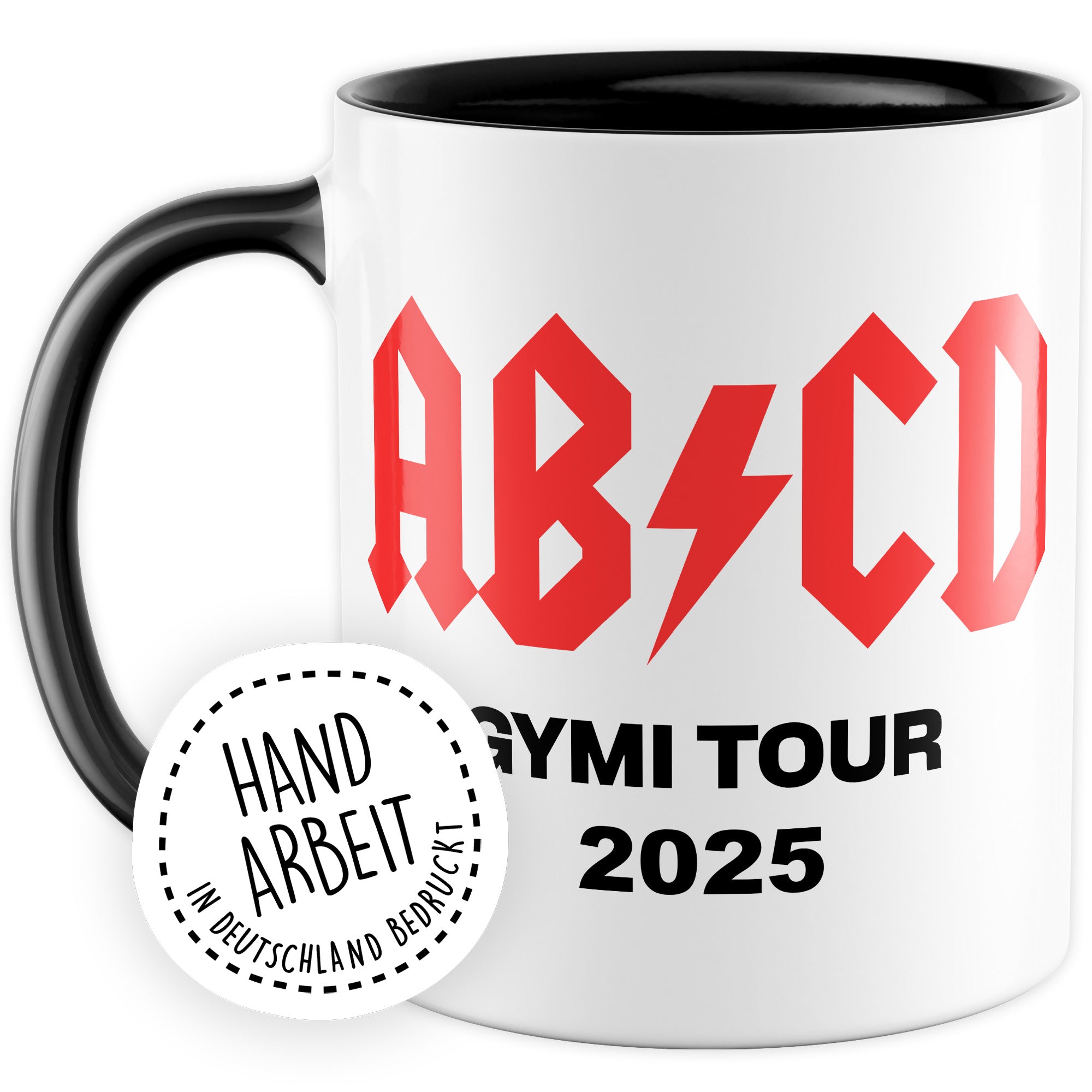 Einschulung 5. Klasse Tasse Geschenkidee, Kakaobecher mit Spruch lustig, 2025 Gymnasium Schule Schulwechsel Schulanfang Geschenk, Kaffeetasse Humor Witz Geschenk für Schulkind, Rock Teetasse