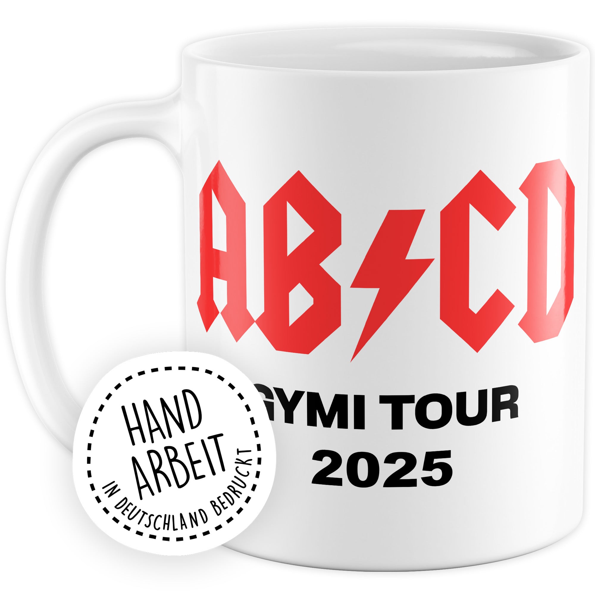 Einschulung 5. Klasse Tasse Geschenkidee, Kakaobecher mit Spruch lustig, 2025 Gymnasium Schule Schulwechsel Schulanfang Geschenk, Kaffeetasse Humor Witz Geschenk für Schulkind, Rock Teetasse