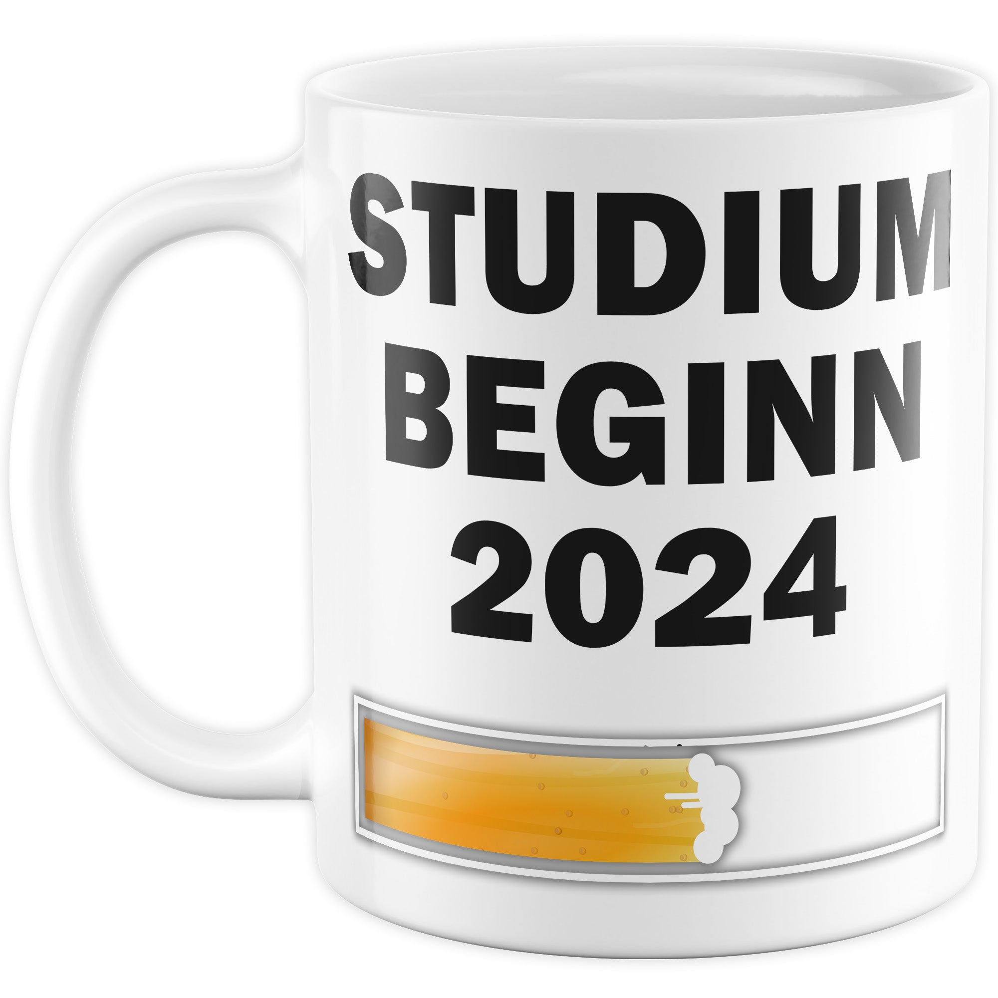 Pagma Druck Studium Geschenk Anfang, Student Tasse Semester 2024, Beginn Studium Geschenkidee Uni Witz Becher, Kaffeetasse Studentin lustig, Studienbeginn Studieren Anfang Beginn Kaffeebecher