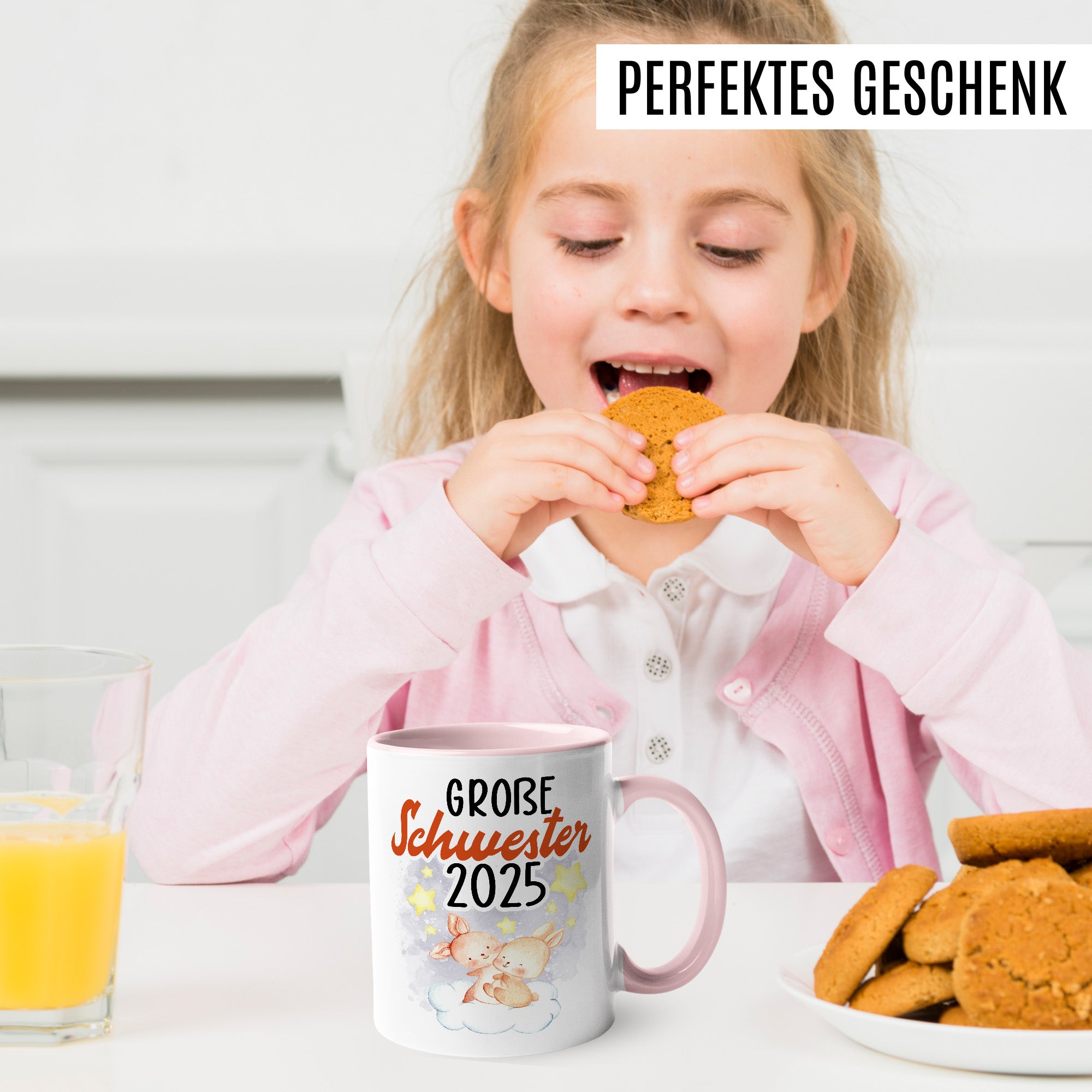 Tasse Bruder Geschenk, Großer Bruder 2025 Geschenkidee werdender Bruder Kaffeetasse mit Spruch Kaffee-Becher Babynews zukünftiger Bruder bevorstehende Geburt