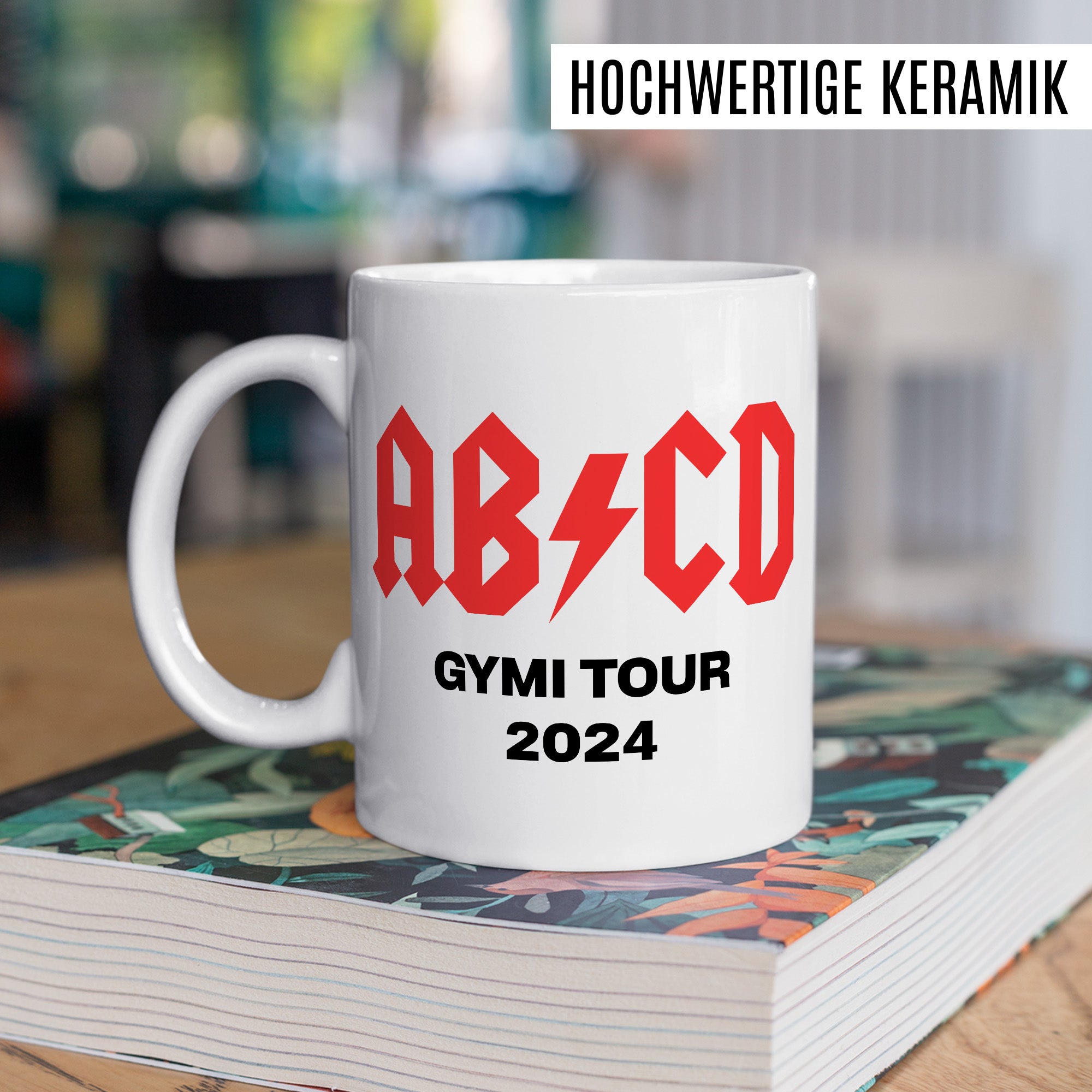 Einschulung 5. Klasse Tasse Geschenkidee, Kakaobecher mit Spruch lustig, 2024 Gymnasium Schule Schulwechsel Schulanfang Geschenk, Kaffeetasse Humor Witz Geschenk für Schulkind, Rock Teetasse