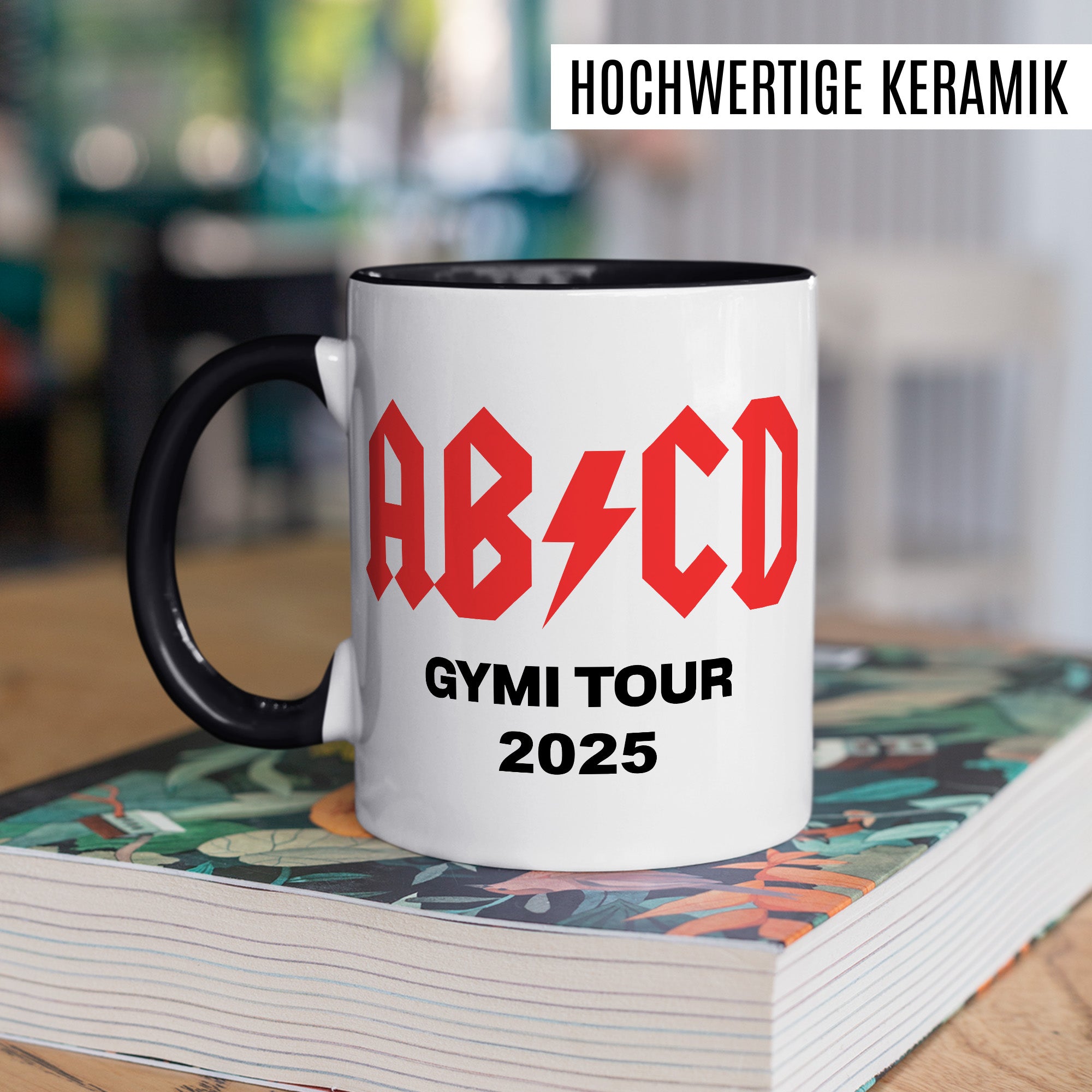 Einschulung 5. Klasse Tasse Geschenkidee, Kakaobecher mit Spruch lustig, 2025 Gymnasium Schule Schulwechsel Schulanfang Geschenk, Kaffeetasse Humor Witz Geschenk für Schulkind, Rock Teetasse
