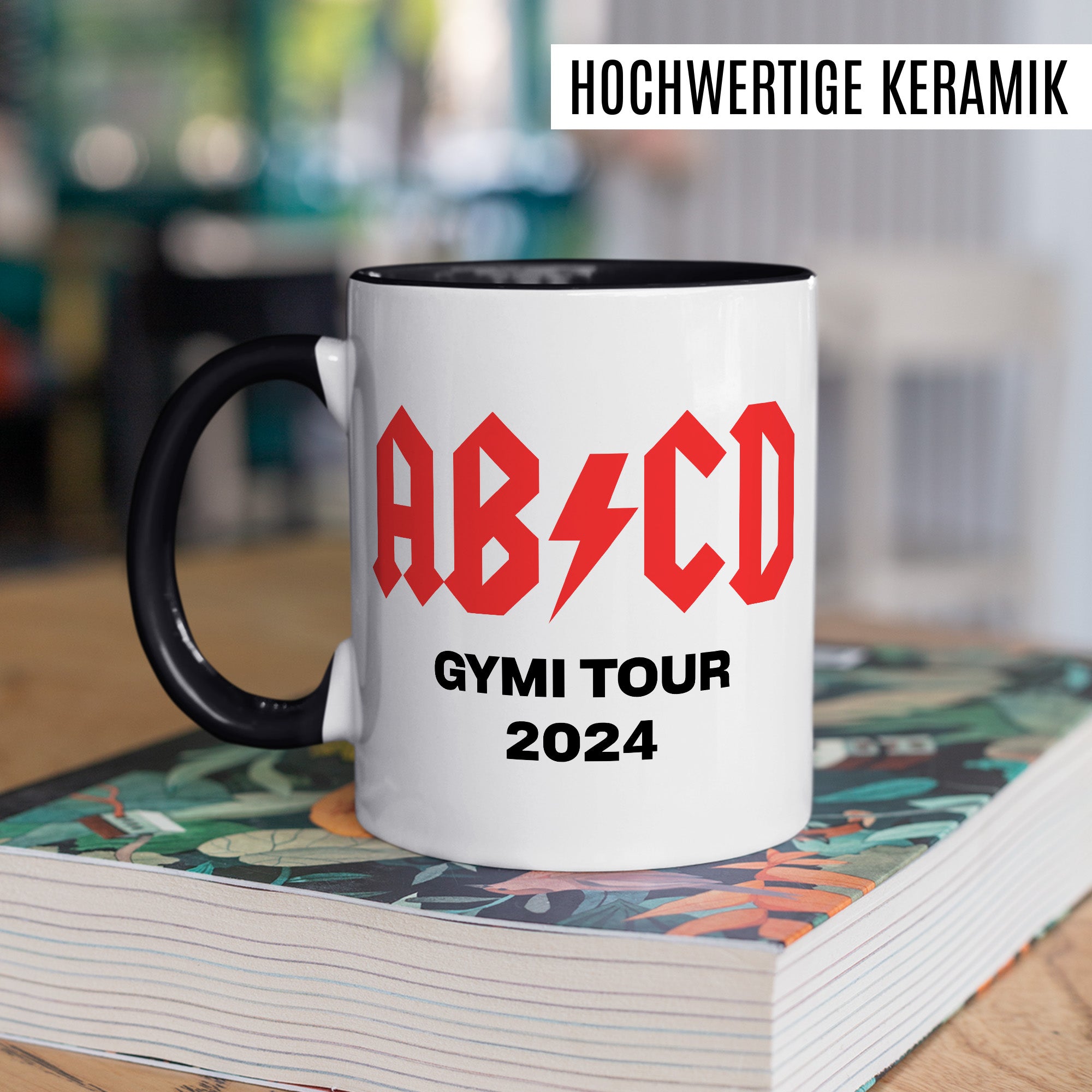 Einschulung 5. Klasse Tasse Geschenkidee, Kakaobecher mit Spruch lustig, 2024 Gymnasium Schule Schulwechsel Schulanfang Geschenk, Kaffeetasse Humor Witz Geschenk für Schulkind, Rock Teetasse