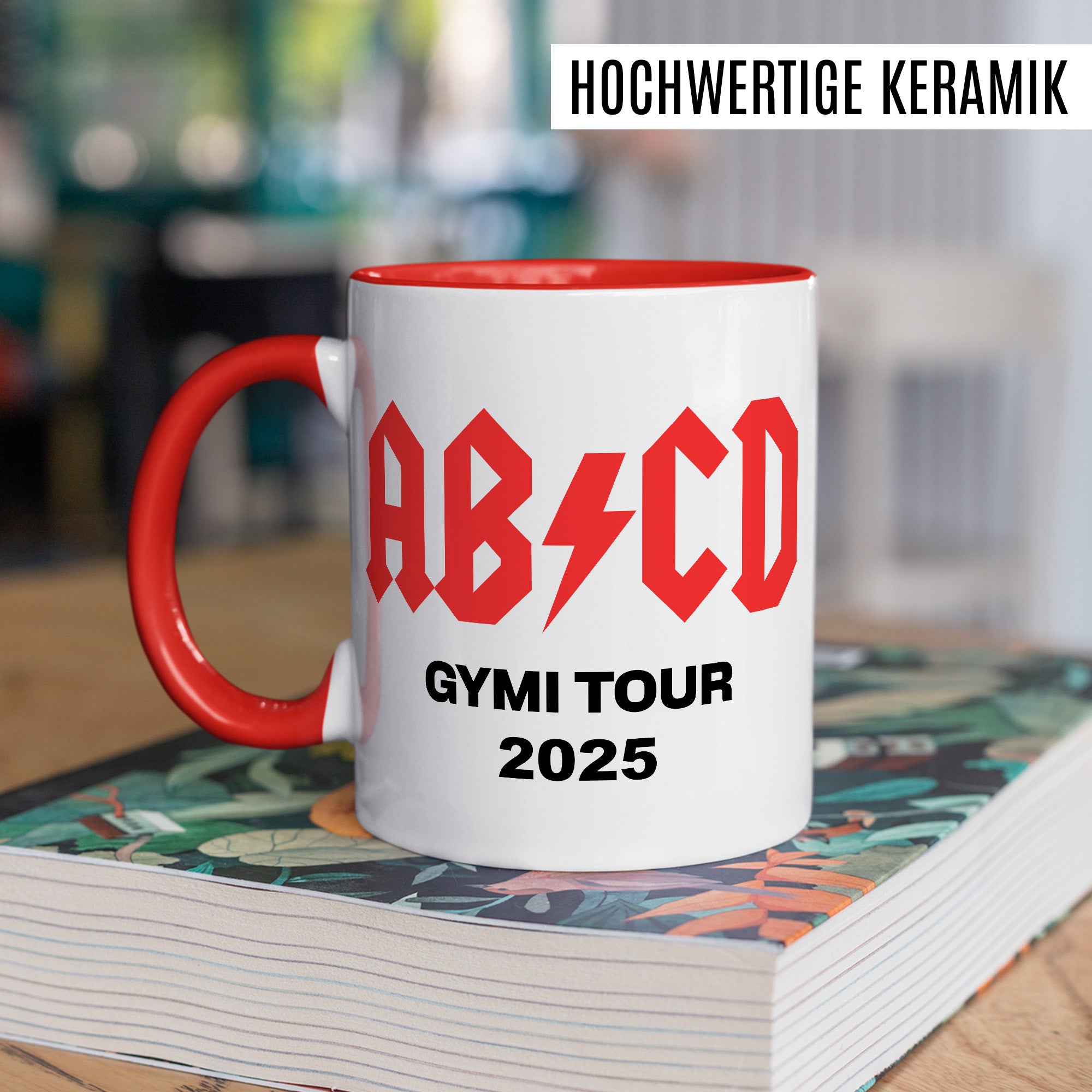 Einschulung 5. Klasse Tasse Geschenkidee, Kakaobecher mit Spruch lustig, 2025 Gymnasium Schule Schulwechsel Schulanfang Geschenk, Kaffeetasse Humor Witz Geschenk für Schulkind, Rock Teetasse