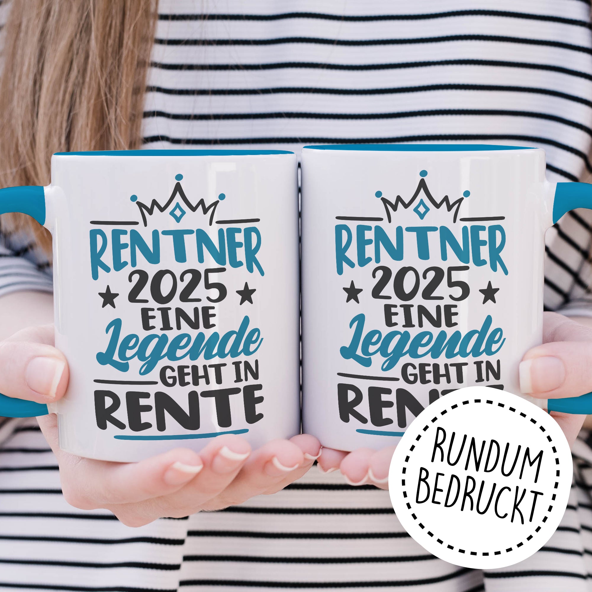 Rentner Tasse Geschenk zur Rente 2025 Mann Papa Kollege Abschiedsgeschenk Ruhestand Geschenkidee Kaffee-Becher