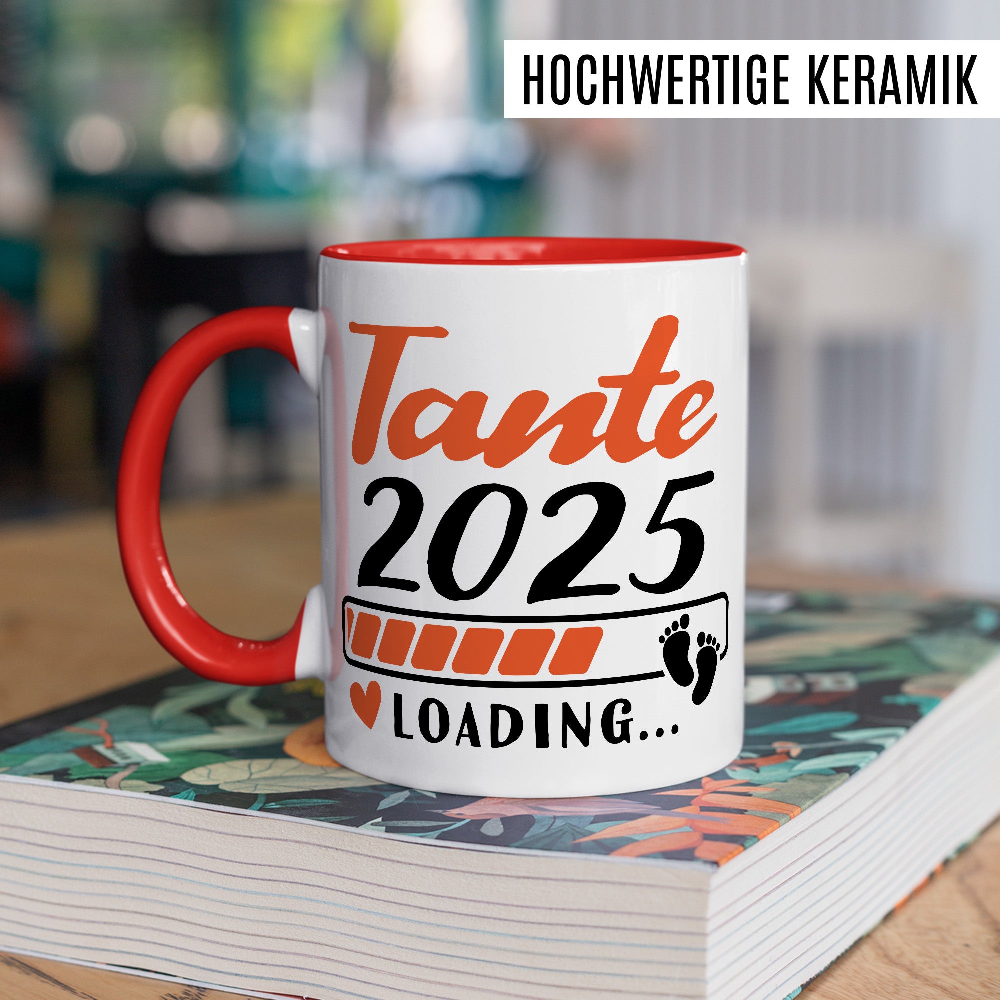 Onkel 2025 Tasse Geschenk lustig Bruder Kaffeetasse Nichte Kaffee-Becher Neffe Geschenkidee werdender Onkel loading… Motiv Familie Humor Geschwister Patenonkel Pate Patenkind Schwangerschaft