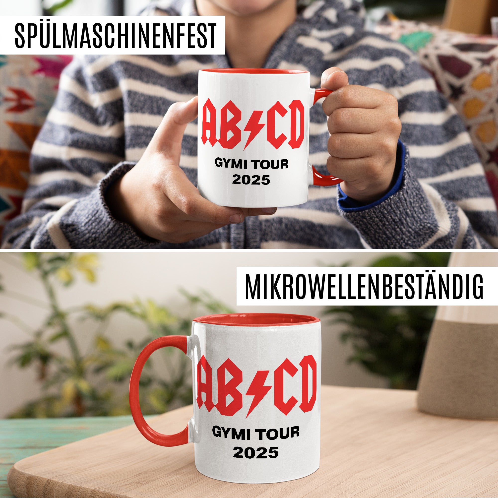 Einschulung 5. Klasse Tasse Geschenkidee, Kakaobecher mit Spruch lustig, 2025 Gymnasium Schule Schulwechsel Schulanfang Geschenk, Kaffeetasse Humor Witz Geschenk für Schulkind, Rock Teetasse