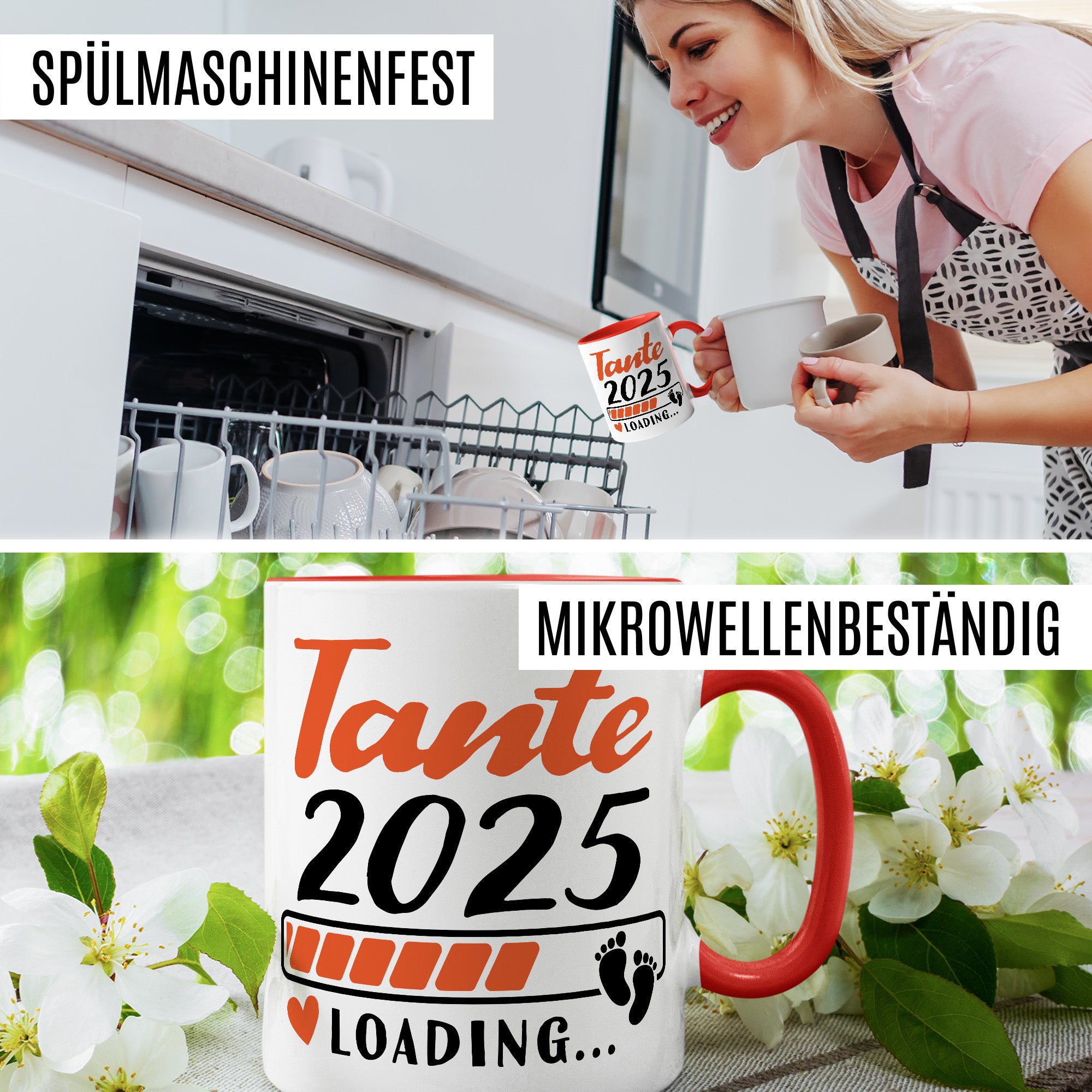 Onkel 2025 Tasse Geschenk lustig Bruder Kaffeetasse Nichte Kaffee-Becher Neffe Geschenkidee werdender Onkel loading… Motiv Familie Humor Geschwister Patenonkel Pate Patenkind Schwangerschaft