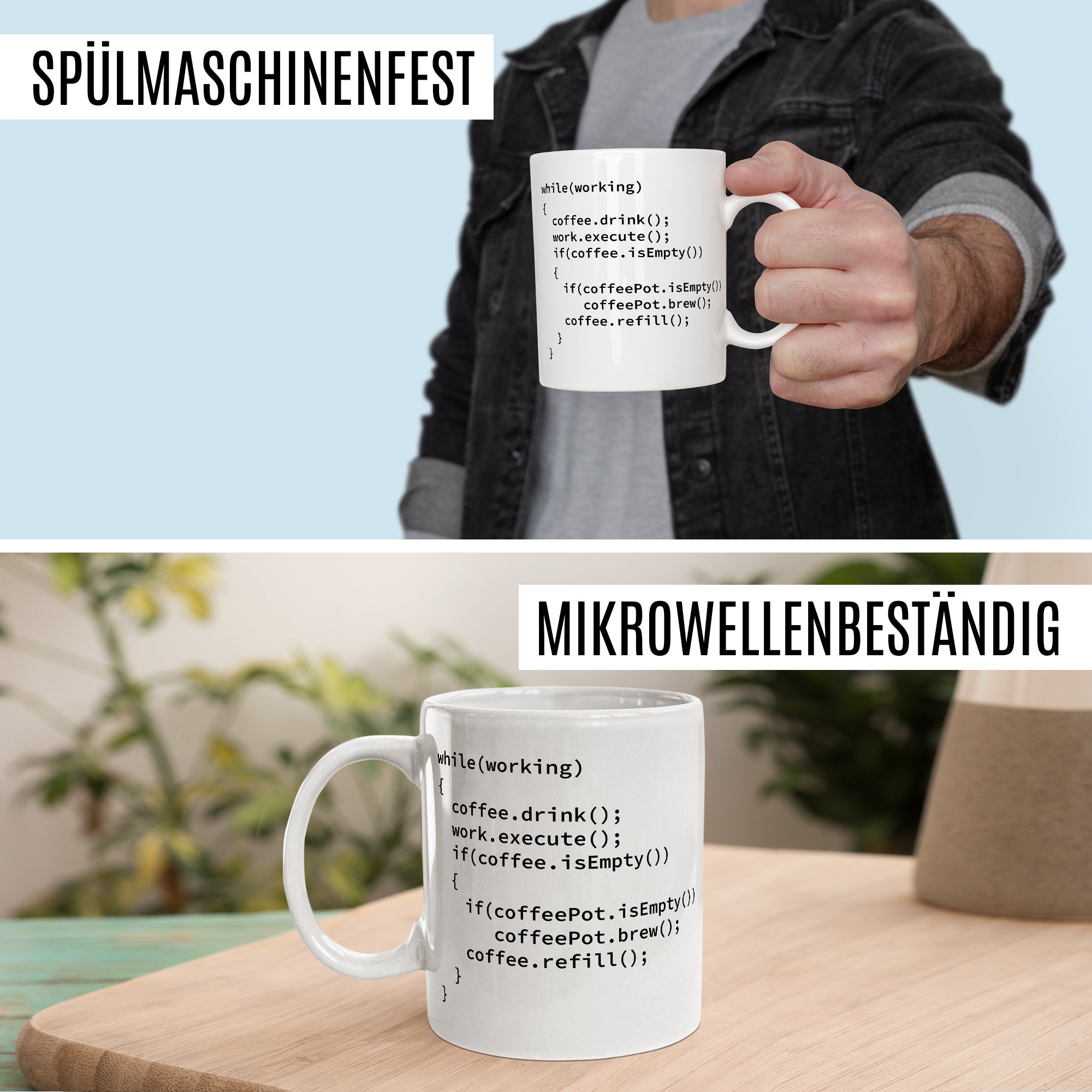 Pagma Druck Informatiker Tasse, Code Mug IT Informatiker Geschenke lustig, Programmierer Becher Debugging Spruch Programmieren Informatik Geschenkidee, Entwickler Developer Kaffeetasse