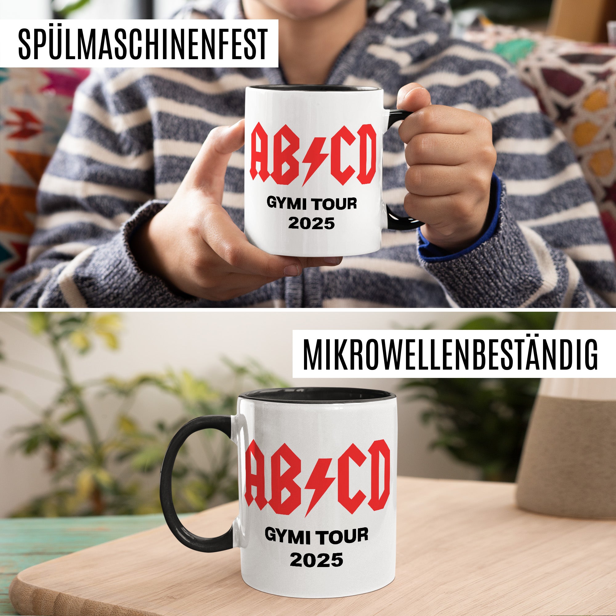 Einschulung 5. Klasse Tasse Geschenkidee, Kakaobecher mit Spruch lustig, 2025 Gymnasium Schule Schulwechsel Schulanfang Geschenk, Kaffeetasse Humor Witz Geschenk für Schulkind, Rock Teetasse