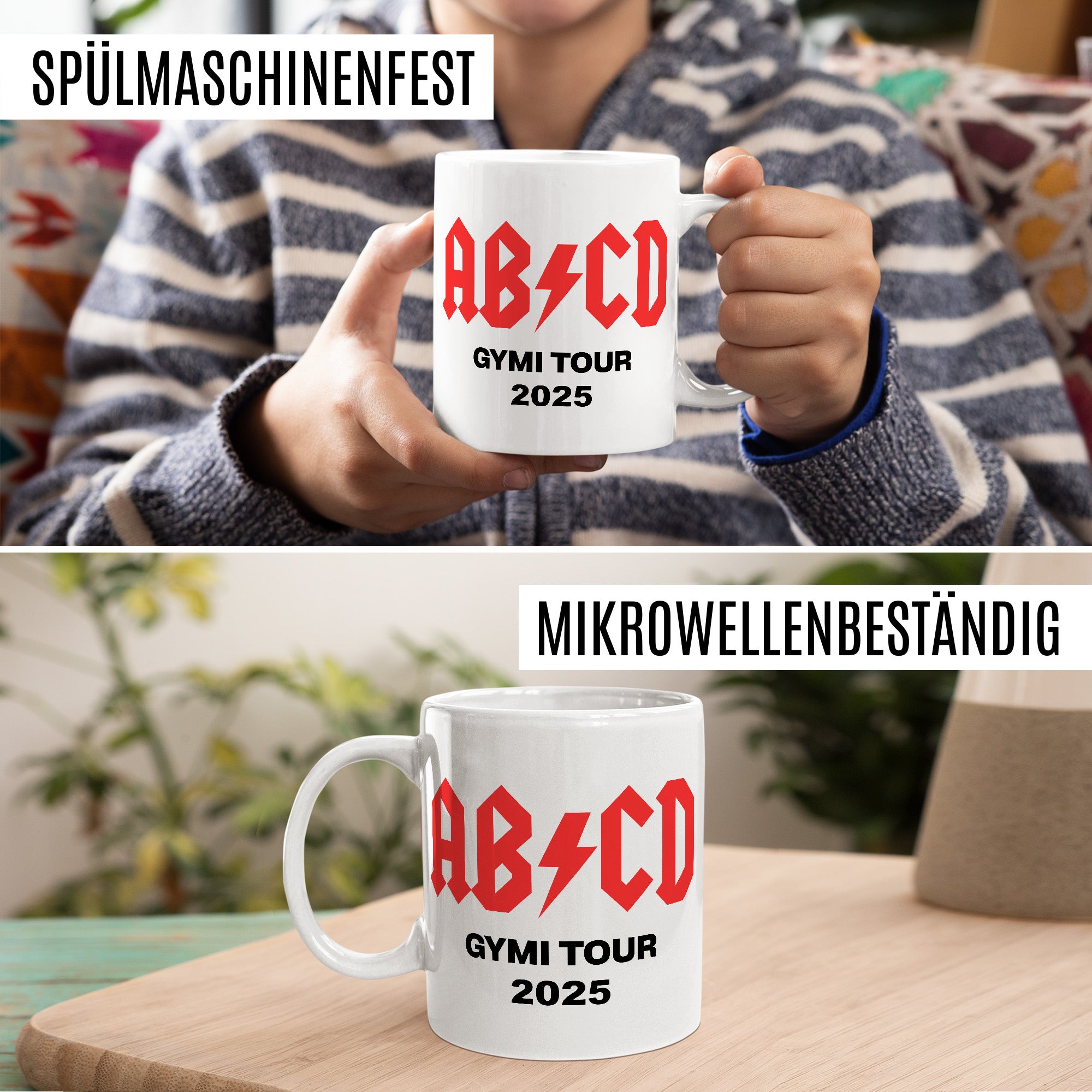 Einschulung 5. Klasse Tasse Geschenkidee, Kakaobecher mit Spruch lustig, 2025 Gymnasium Schule Schulwechsel Schulanfang Geschenk, Kaffeetasse Humor Witz Geschenk für Schulkind, Rock Teetasse