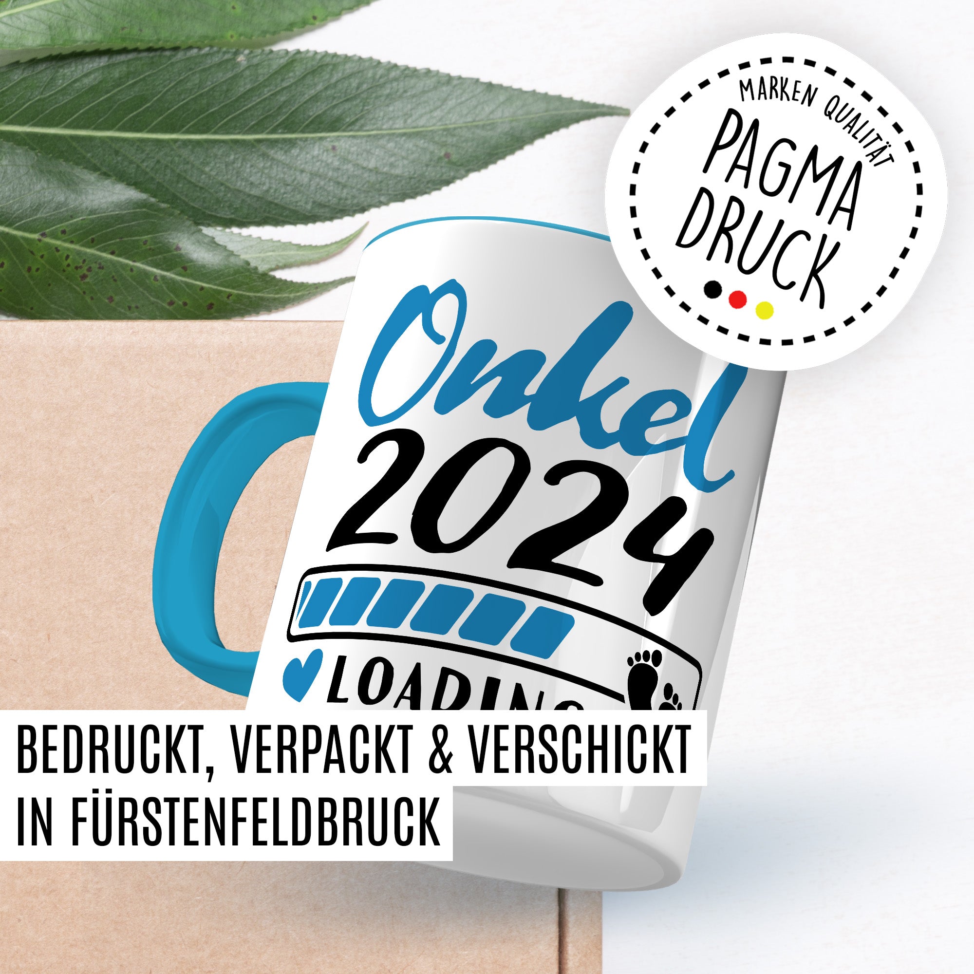 Onkel 2024 Tasse Geschenk lustig Bruder Kaffeetasse Nichte Kaffee-Becher Neffe Geschenkidee werdender Onkel loading… Motiv Familie Humor Geschwister Patenonkel Pate Patenkind Schwangerschaft