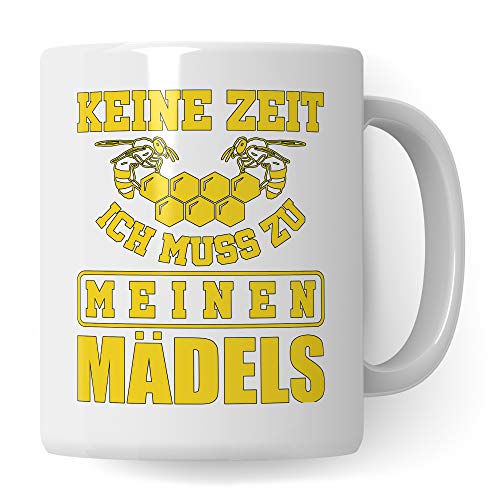 Pagma Druck Imker Tasse Biene, Geschenk für Imker Becher, Kaffeetasse Imkerei Bienen Bienenzucht Spruch, Bienenzüchter Witz Honig Imkern Honigbiene Bienenstock Kaffeebecher lustig