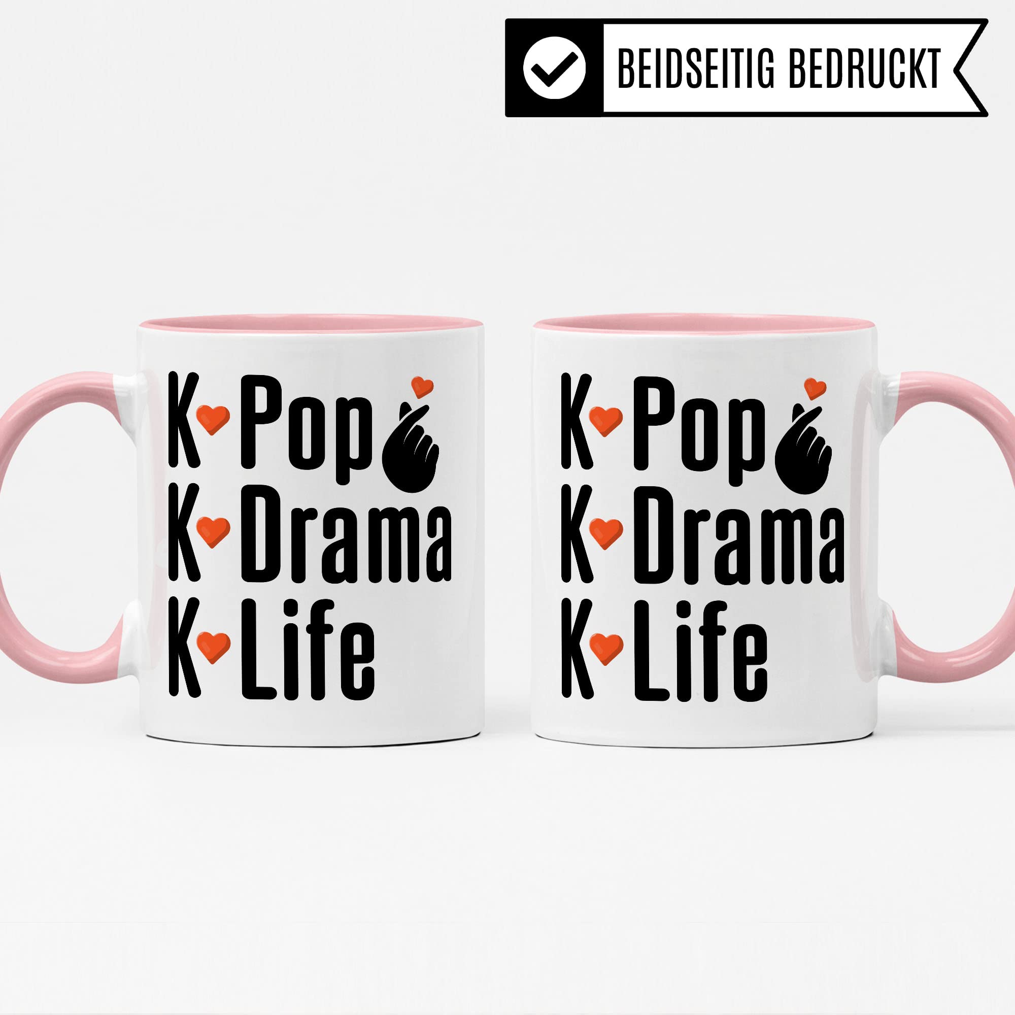 K-Pop Tasse Geschenkidee Kaffeetasse Humor Witz Geschenk für Kpop Fan Kaffeebecher Korean Pop Becher