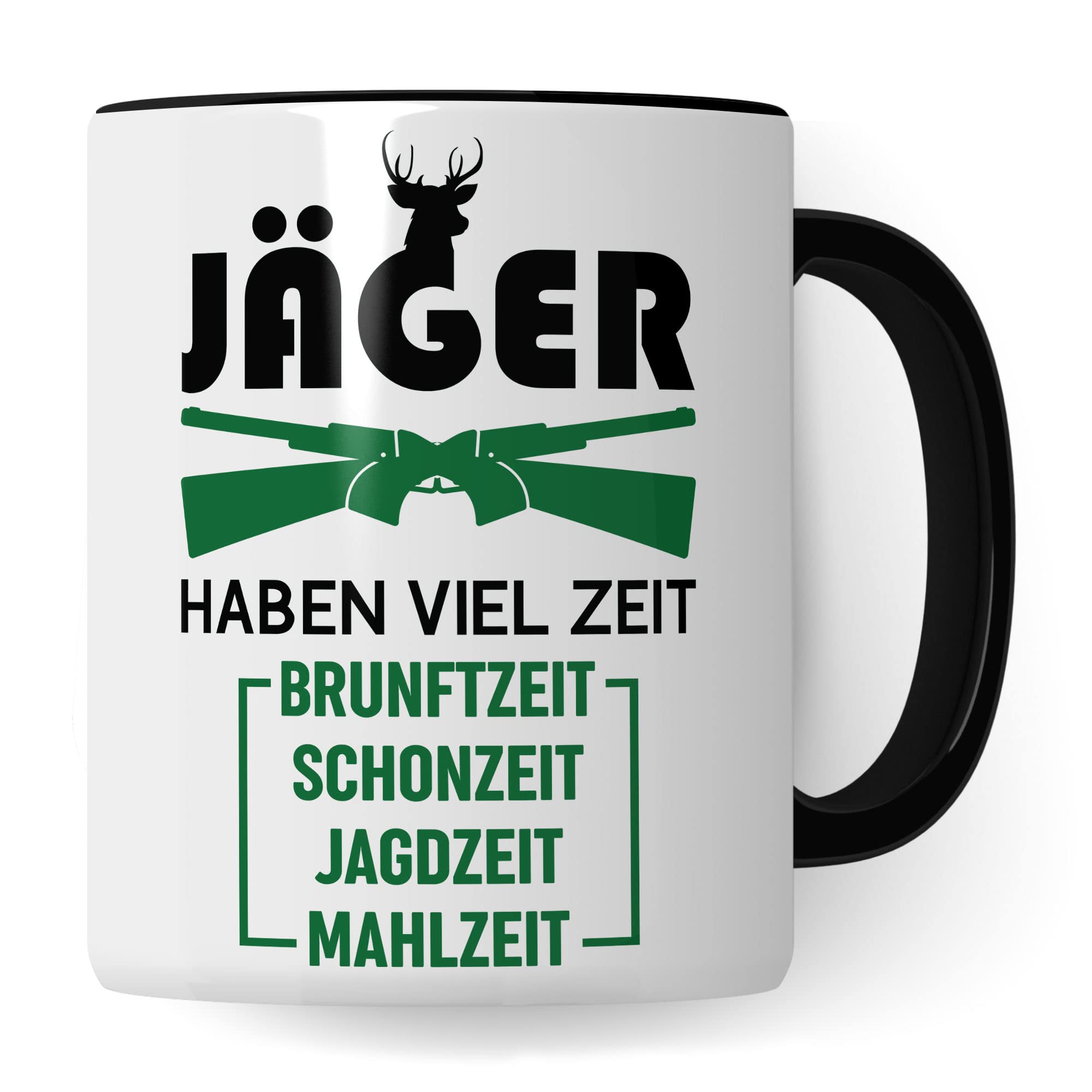 Jäger Tasse Geschenkidee, Jagd Geschenk, Kaffeetasse Humor Witz Geschenk für Jägerei, Kaffeebecher für Männer