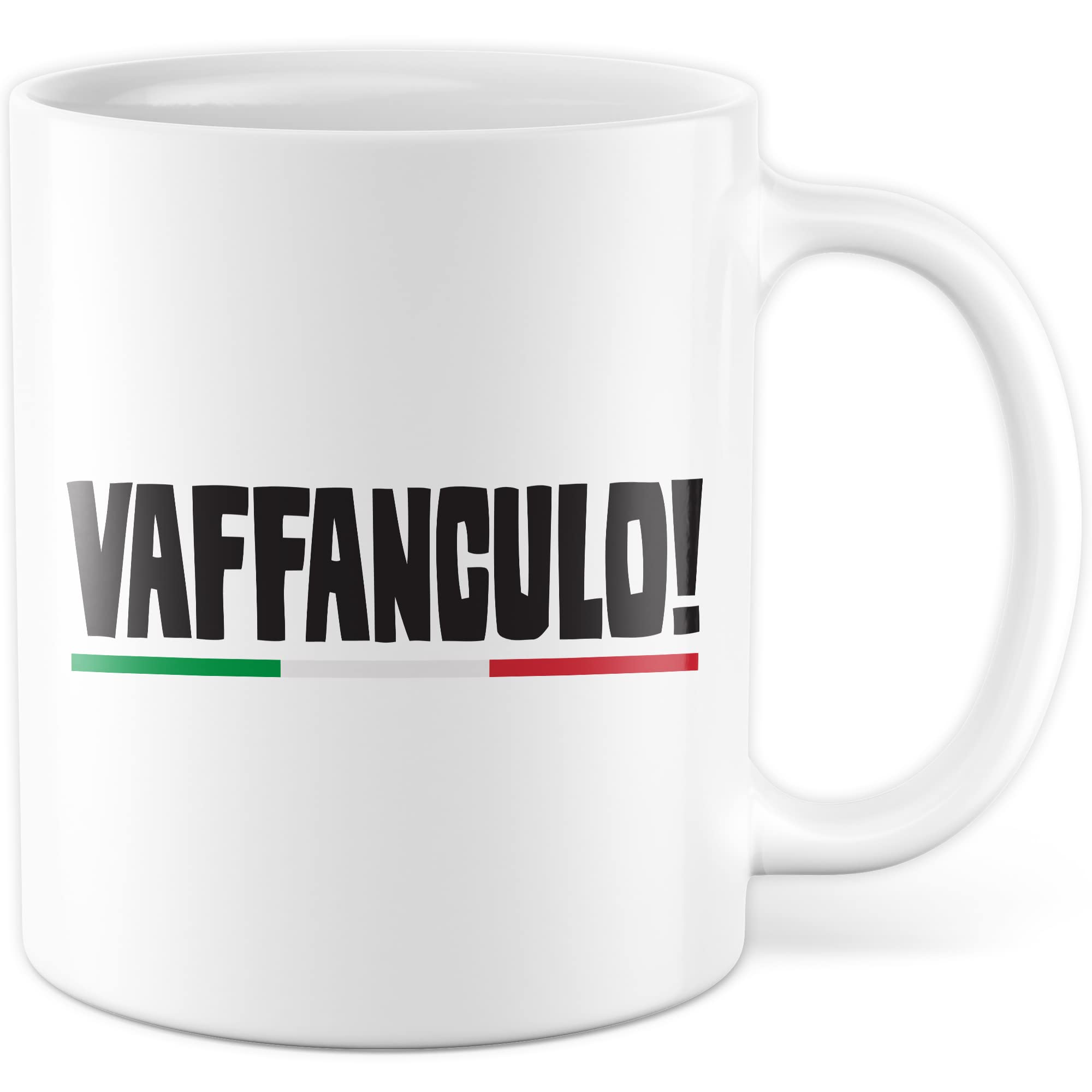 Vaffanculo Tasse lustige Kaffeetasse mit Spruch italienisch Kaffee-Becher Italienern Witz Vaffanculo Geschenkidee Italiener Italienerin Geschenk Italien italienisch Sarkasmus Schimpfwort Beleidigung Sprache