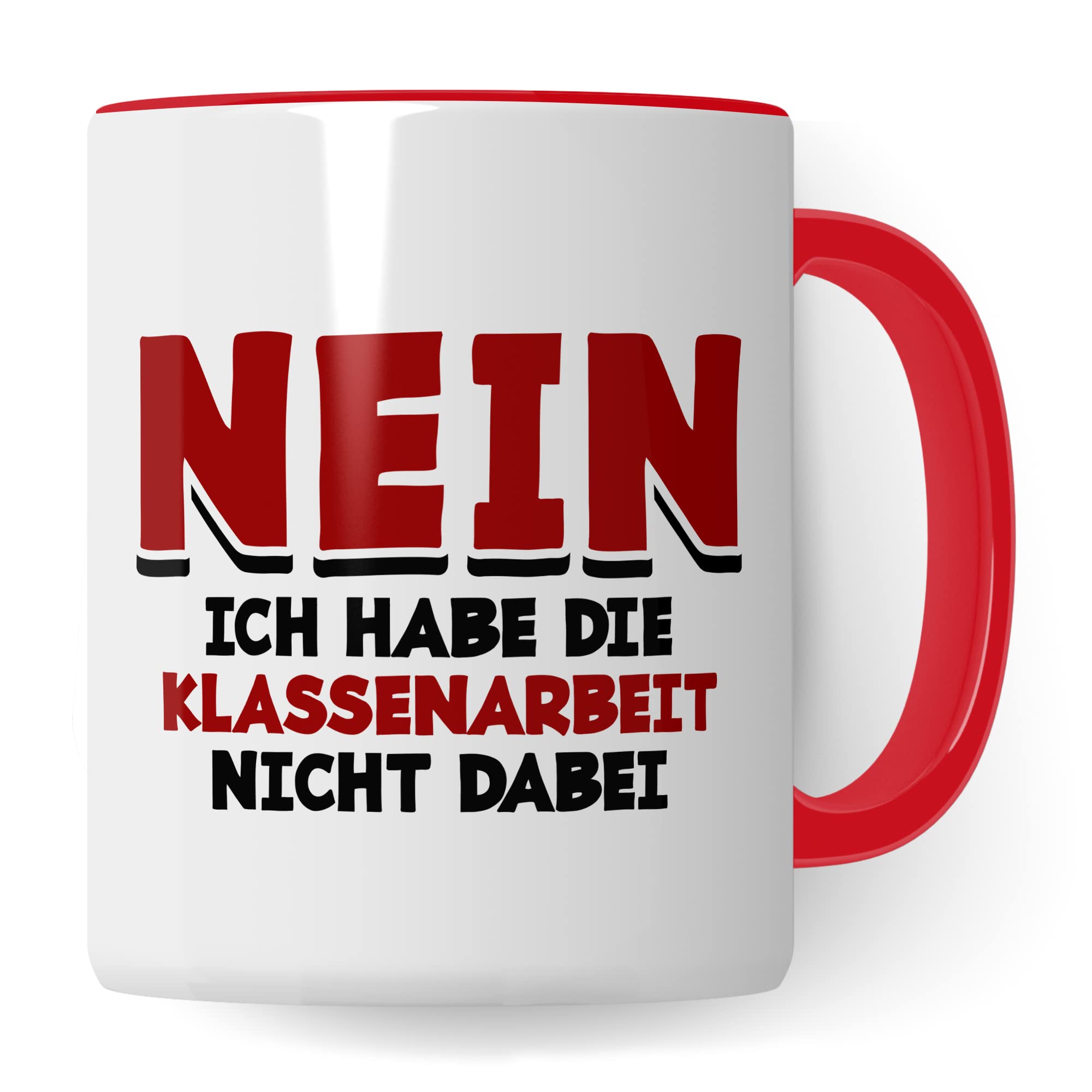 Tasse Lehrer lustig mit Spruch Geschenk-Idee Grundschule Gymnasium Realschule Mittelschule Referendar Abschied Abschiedsgeschenk Klassenarbeit Kaffee-Becher