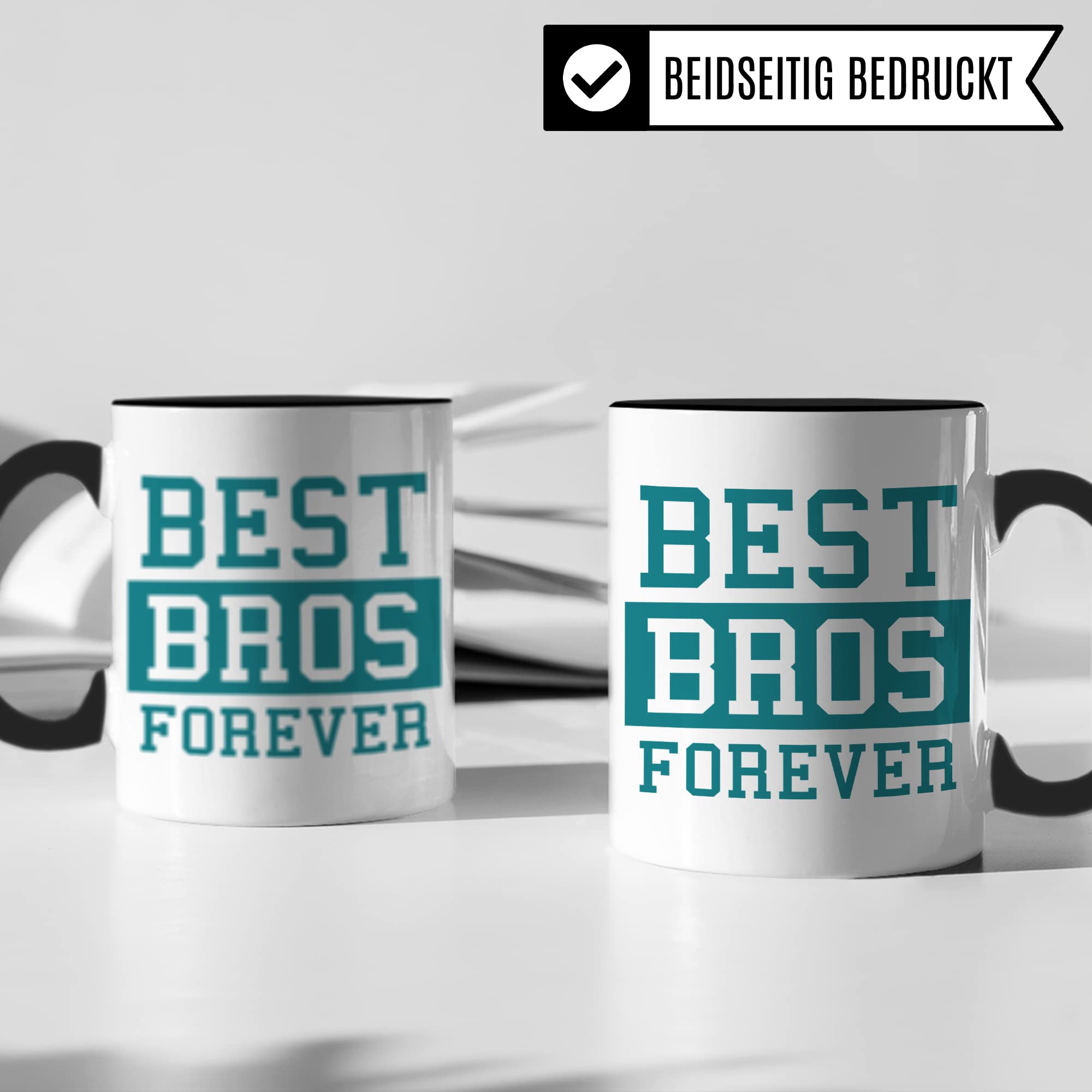 Bro Freundschafts Tasse, Freunde Geschenkidee, BFF Geschenk, Kaffeetasse Humor Witz Geschenk für Bros, Kaffeebecher für Männer