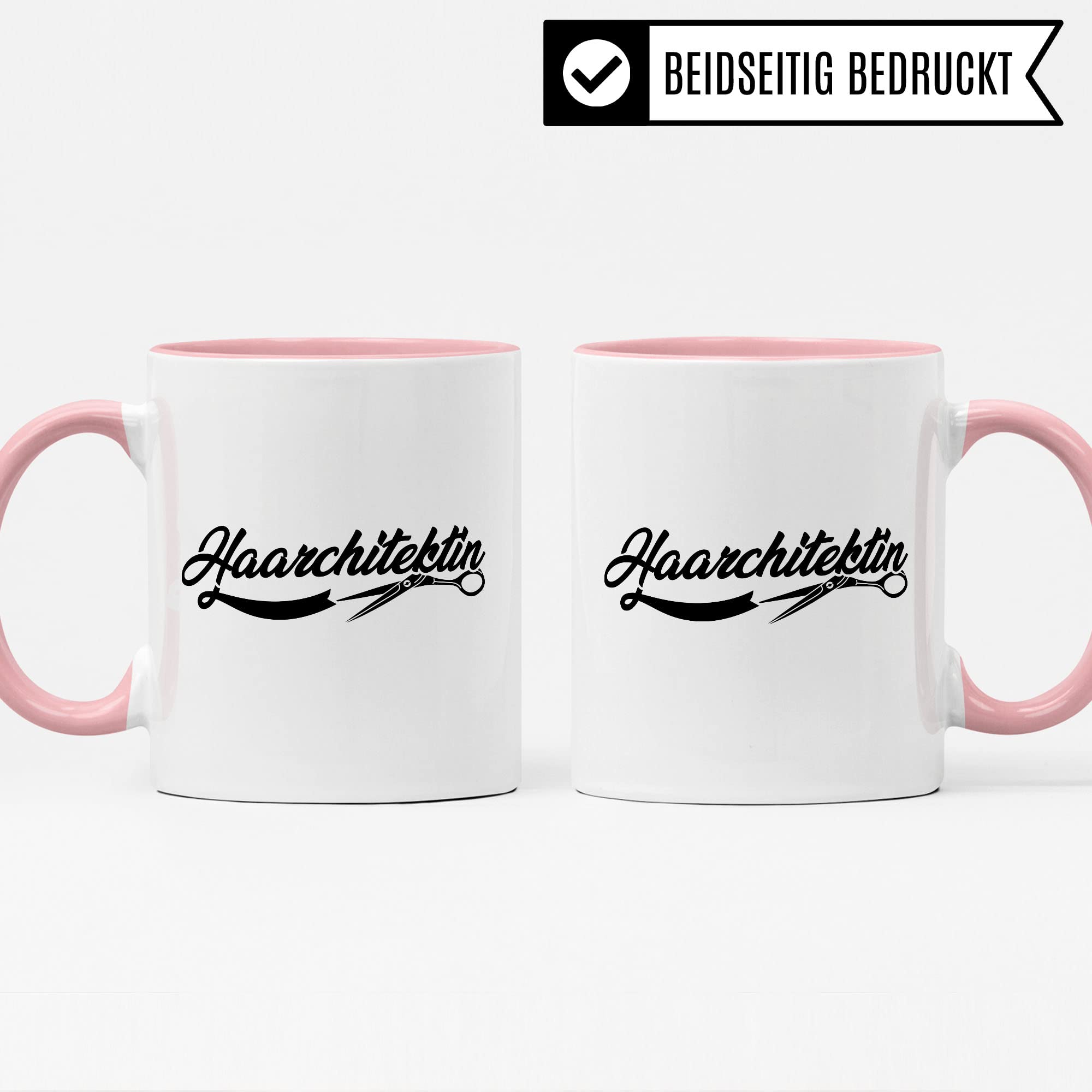 Friseurin Tasse Geschenkidee Haarstylistin Kaffeetasse Humor Witz Geschenk für Frisörin Kaffeebecher Frisöse Becher