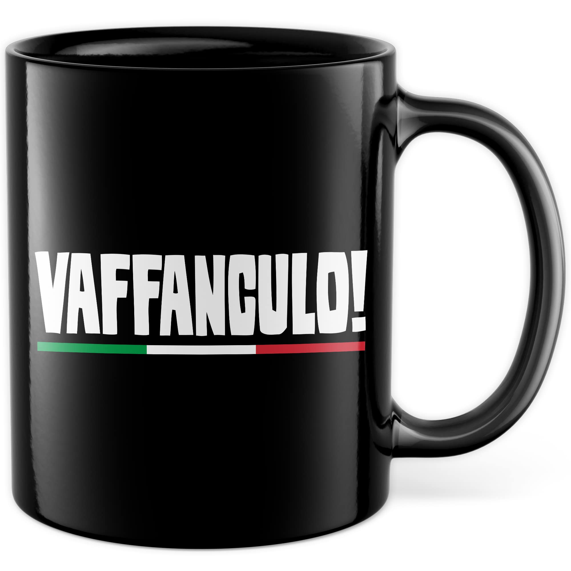 Vaffanculo Tasse lustige Kaffeetasse mit Spruch italienisch Kaffee-Becher Italienern Witz Vaffanculo Geschenkidee Italiener Italienerin Geschenk Italien italienisch Sarkasmus Schimpfwort Beleidigung Sprache