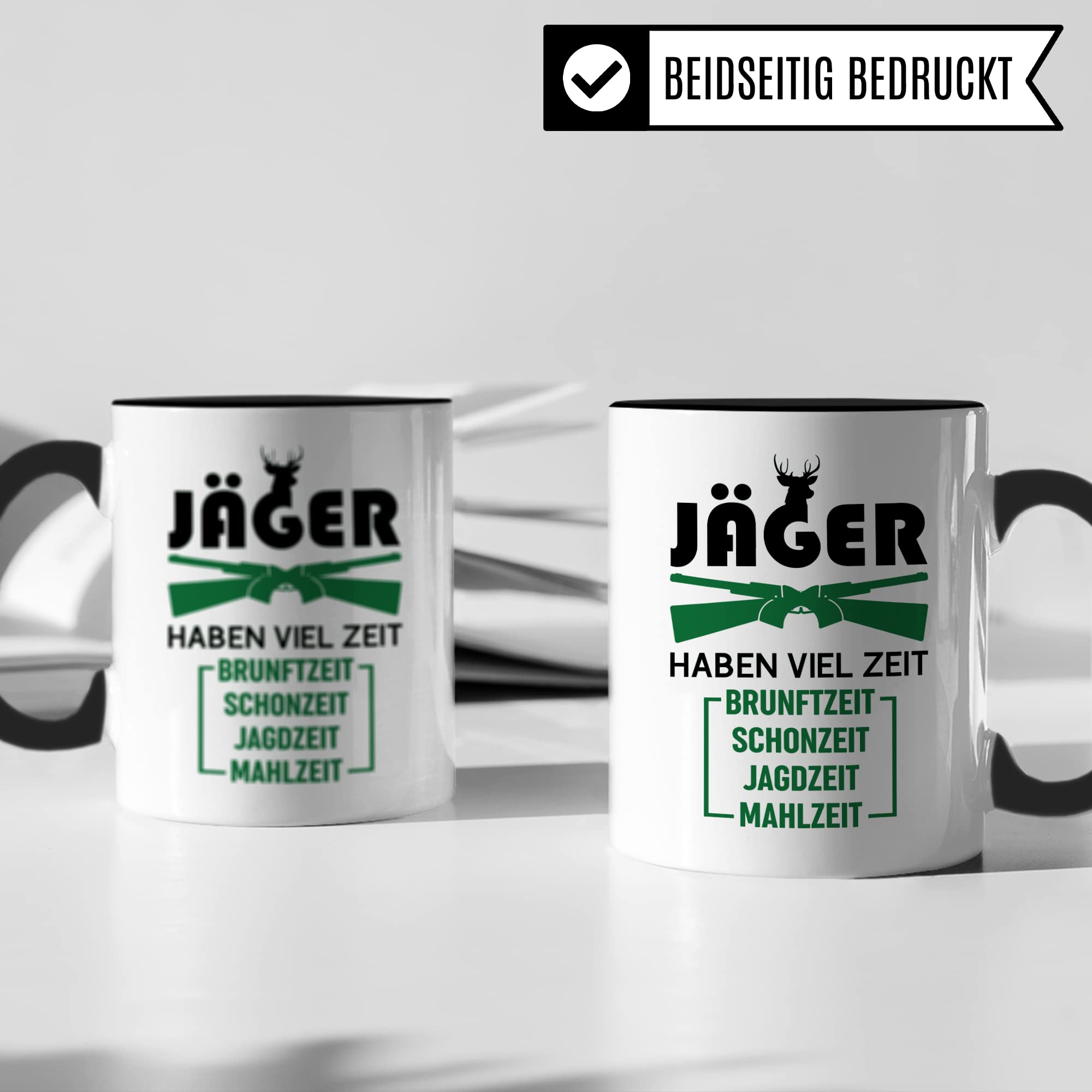 Jäger Tasse Geschenkidee, Jagd Geschenk, Kaffeetasse Humor Witz Geschenk für Jägerei, Kaffeebecher für Männer