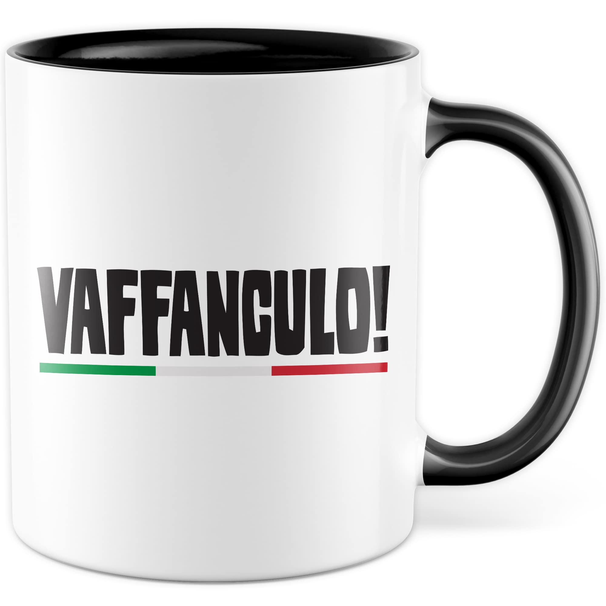 Vaffanculo Tasse lustige Kaffeetasse mit Spruch italienisch Kaffee-Becher Italienern Witz Vaffanculo Geschenkidee Italiener Italienerin Geschenk Italien italienisch Sarkasmus Schimpfwort Beleidigung Sprache