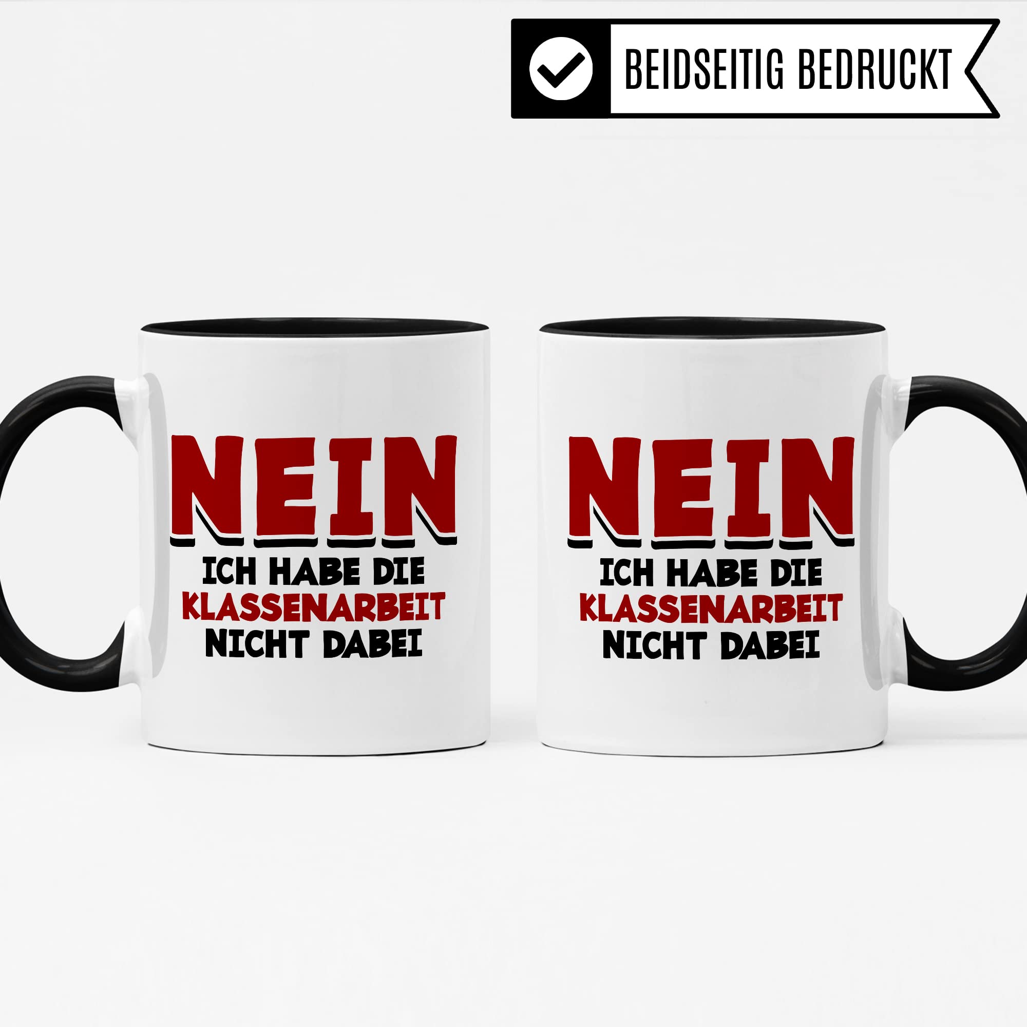 Tasse Lehrer lustig mit Spruch Geschenk-Idee Grundschule Gymnasium Realschule Mittelschule Referendar Abschied Abschiedsgeschenk Klassenarbeit Kaffee-Becher