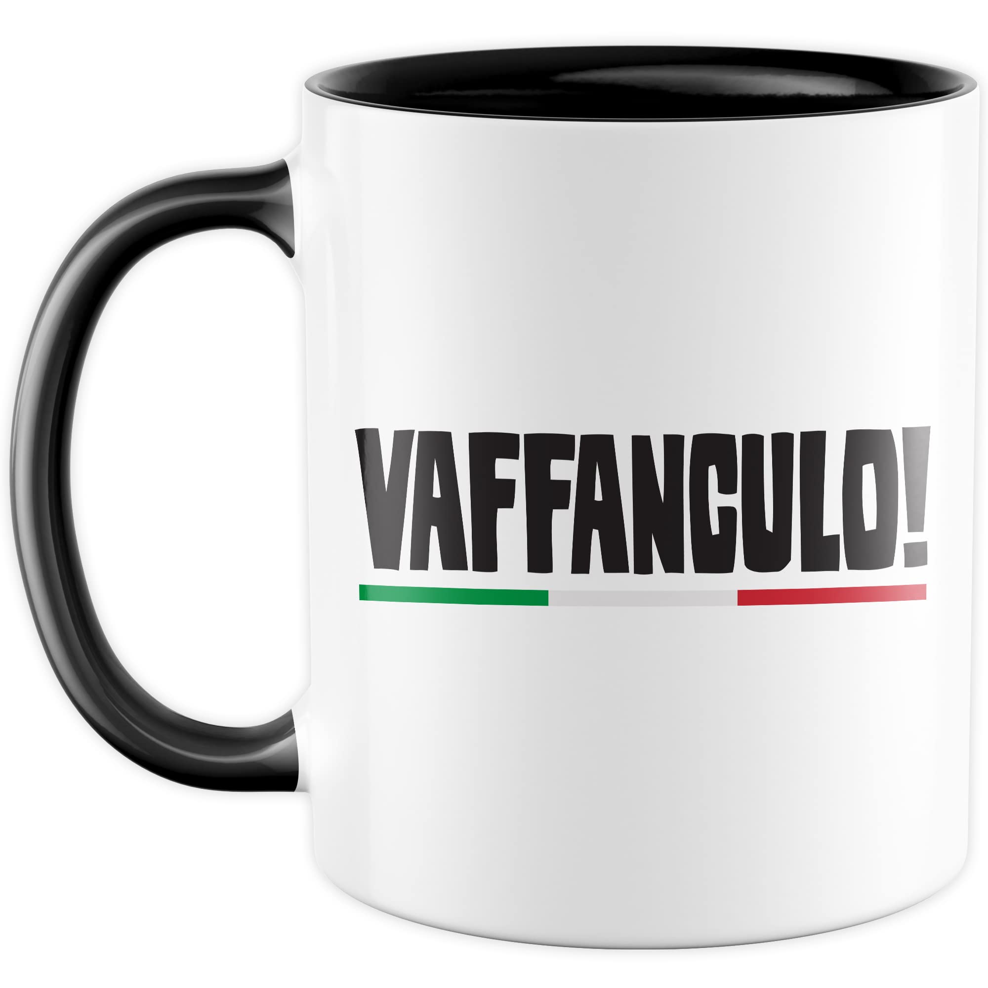 Vaffanculo Tasse lustige Kaffeetasse mit Spruch italienisch Kaffee-Becher Italienern Witz Vaffanculo Geschenkidee Italiener Italienerin Geschenk Italien italienisch Sarkasmus Schimpfwort Beleidigung Sprache