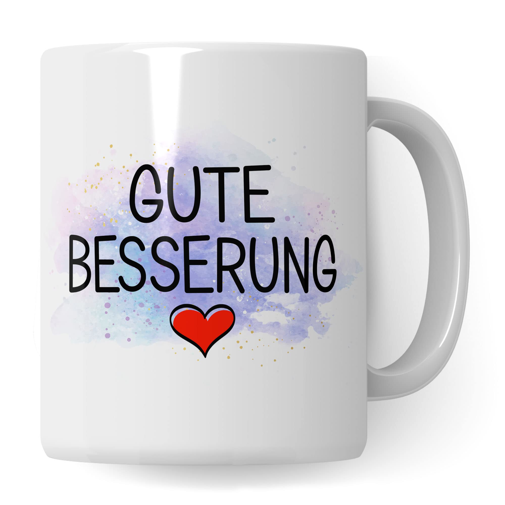 Tasse Gute Besserung Geschenke Werde schnell wieder gesund Krankenhaus-aufenthalt, schöner Spruch Geschenkidee Kaffeetasse Kaffeebecher