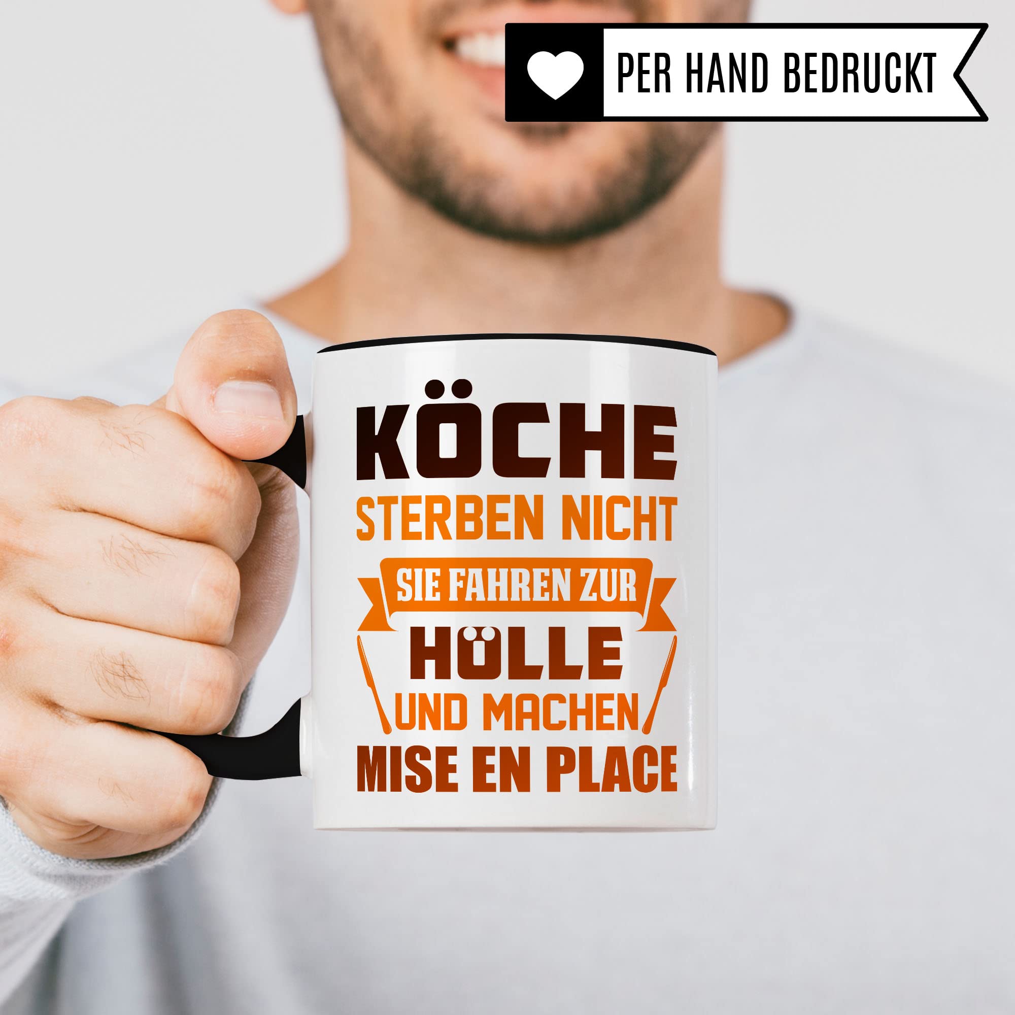 Koch Tasse, Hobbykoch Geschenkidee, Küchenchef Teetasse, Chef Becher, Kaffeetasse Humor Witz Geschenk für Köche, Küche Kaffeebecher