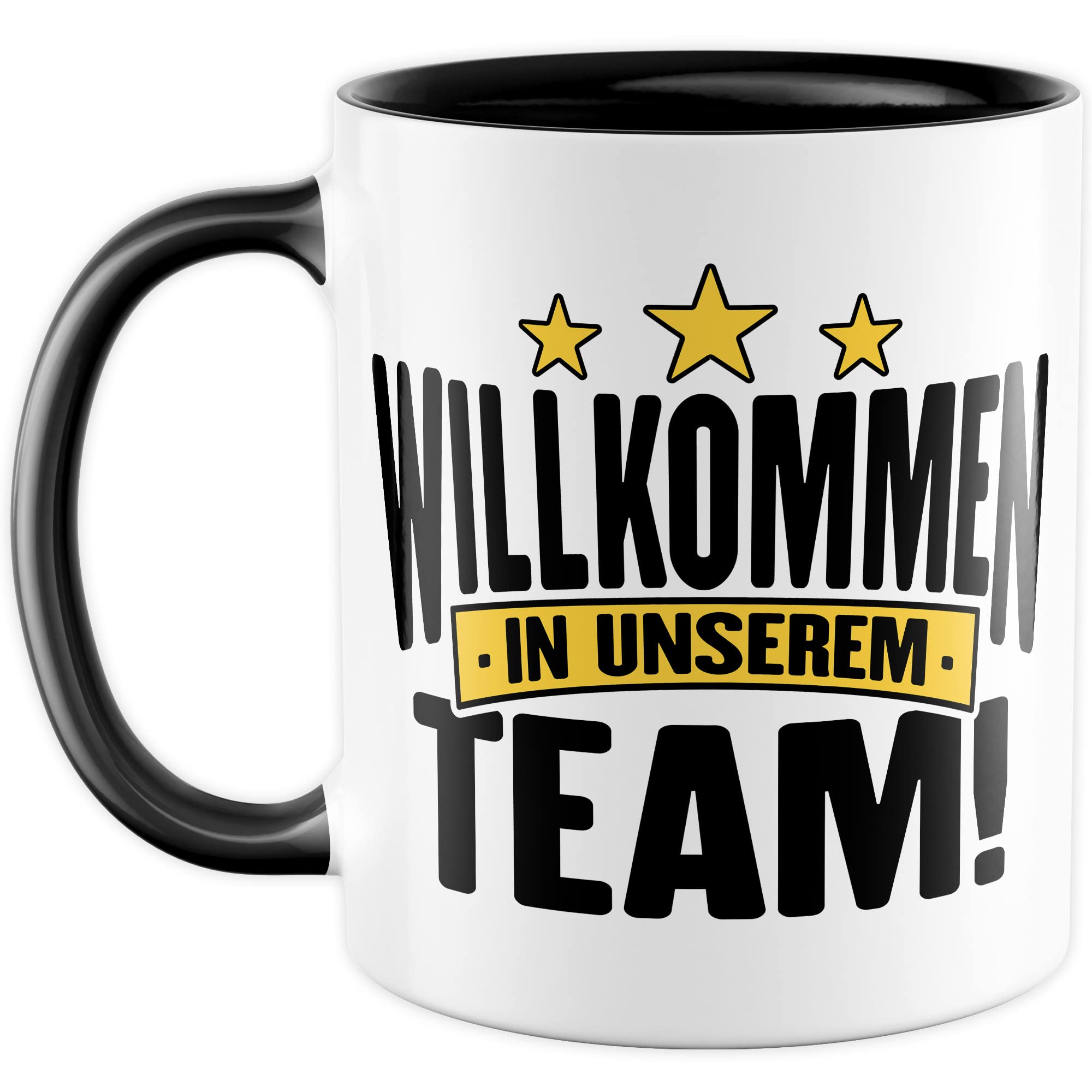 Willkommen Tasse Geschenk Kollegen Geschenkidee Willkommensgeschenk Kaffeetasse Büro neue Kollegen Geschenkidee Willkommen im Team Kaffee-Becher Zuwachs Mitarbeiter