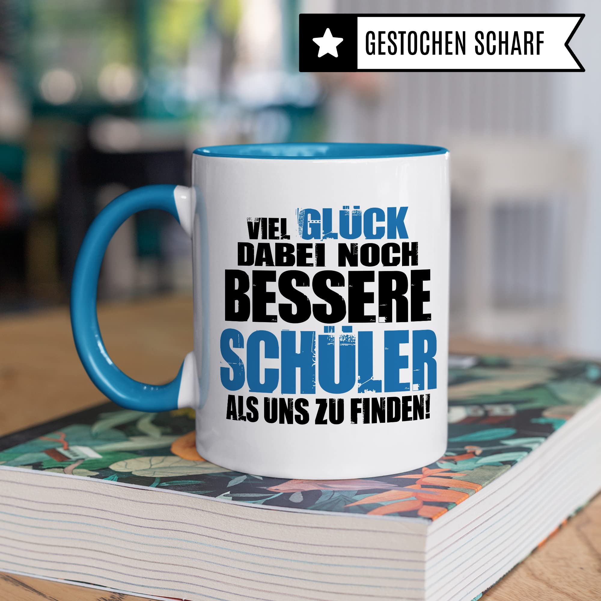 Lustige Lehrer Tasse mit Spruch Geschenk Lehrerin Kaffee-Tasse Kaffee-Becher Lehrer Geschenkidee Grundschule Tasse Abschied Lehrerin Abschiedsgeschenk Lehrer Gymnasium