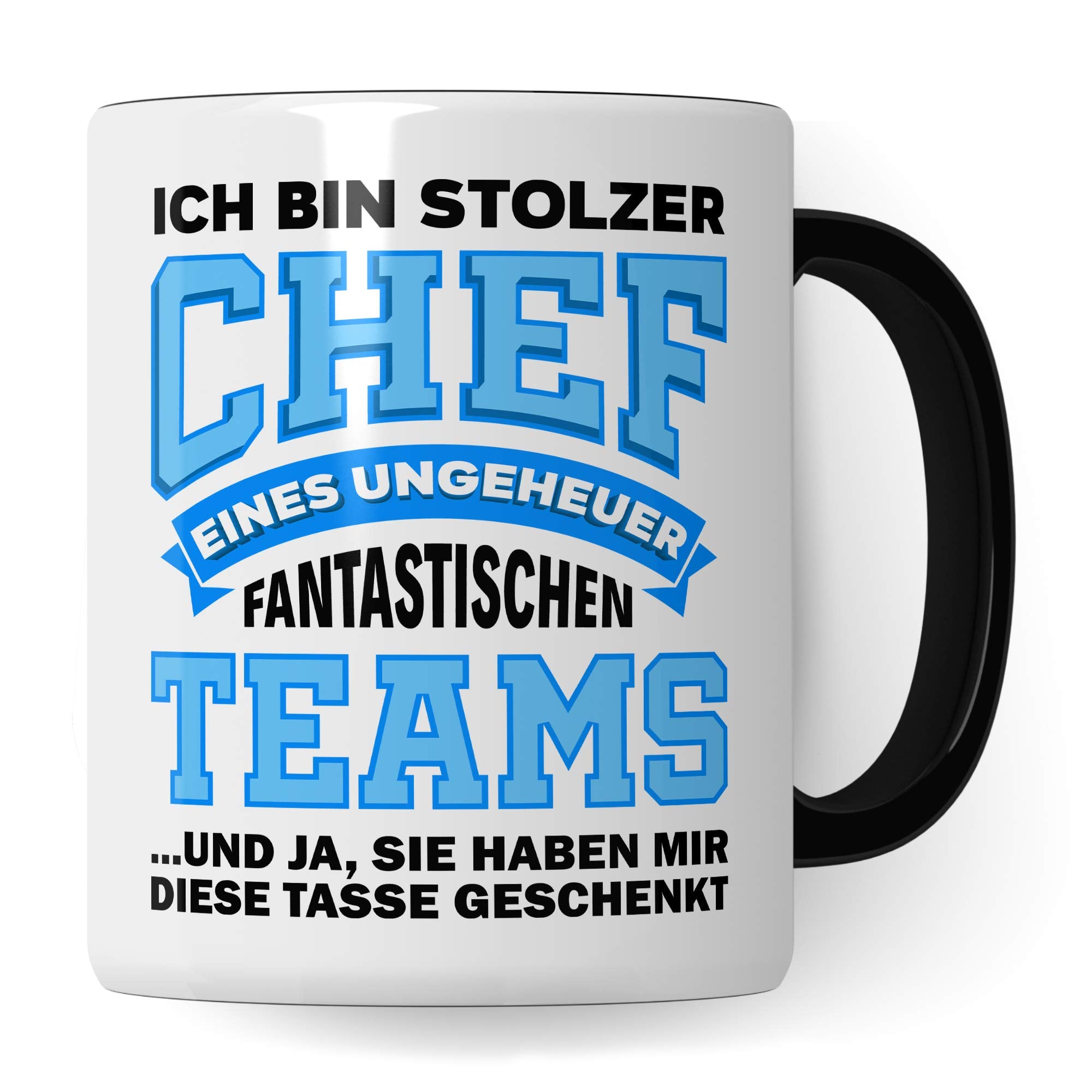 Pagma Druck Tasse Chef lustig, Geschenk Chef und Mitarbeiter Kaffeetasse, Geschenke für Chef Becher, Vorgesetzter Boss Büro Kaffeebecher, Leiter witzige Geschenkidee