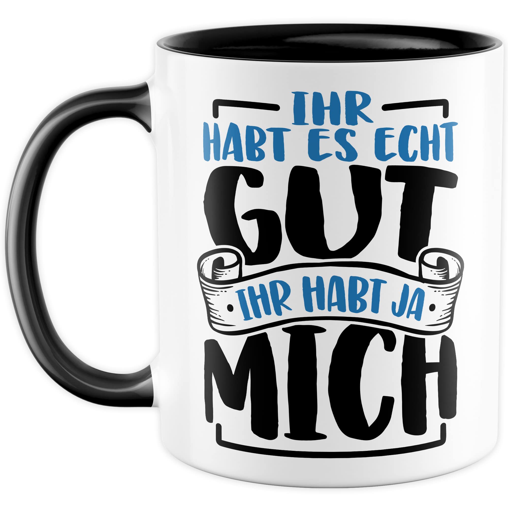 Humor Tasse Freunde Geschenkidee Kaffeetasse Ironie Geschenk für Kollegen Kaffeebecher Witz Becher