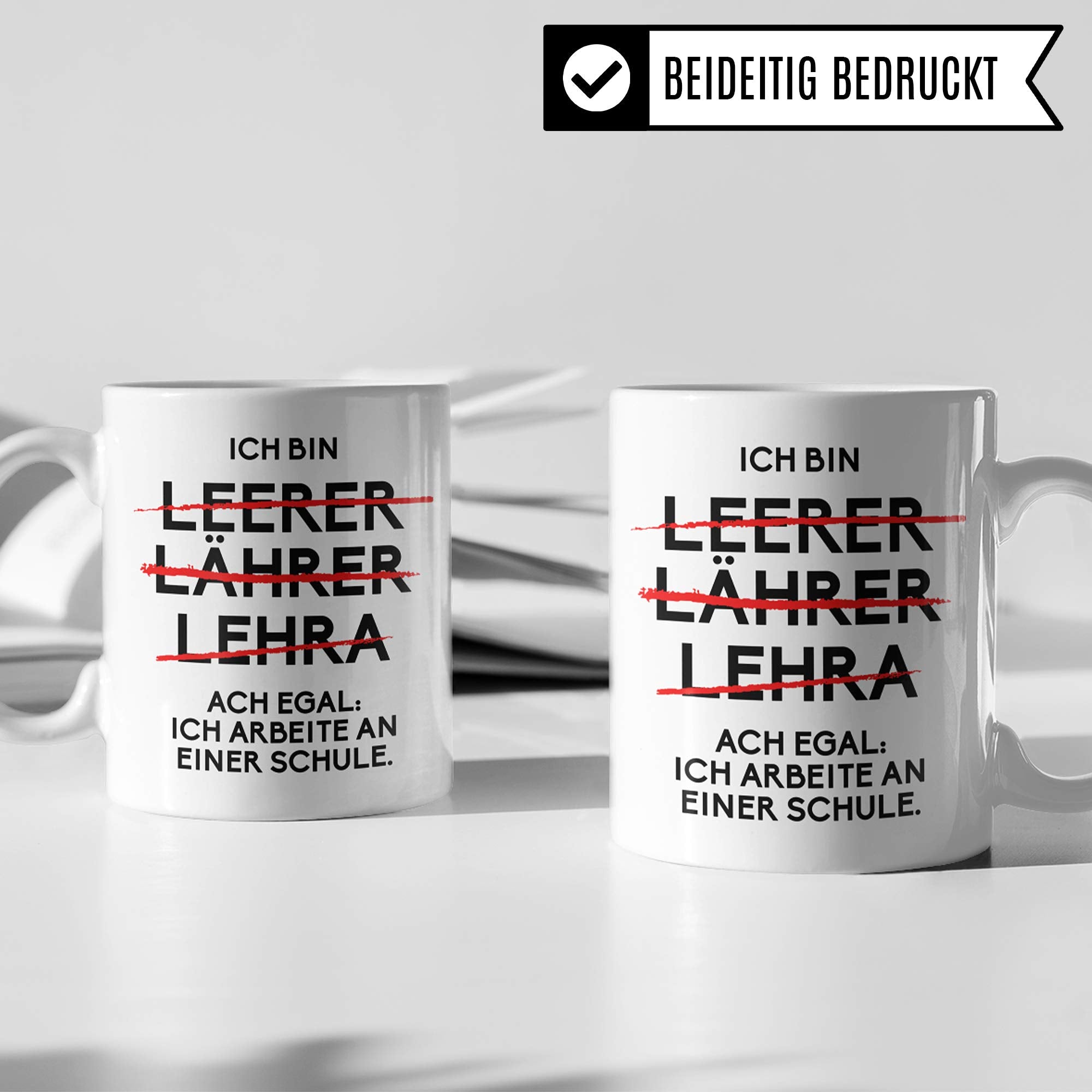 Pagma Druck Lehrer Tasse, Geschenk für Lehrer, Lehrerin Kaffeetasse Geschenkidee, Lehrer Geschenk Abschluss Abschied, Kaffeebecher Lehrerin Schule Unterricht Grundschule Gymnasium Realschule Witz