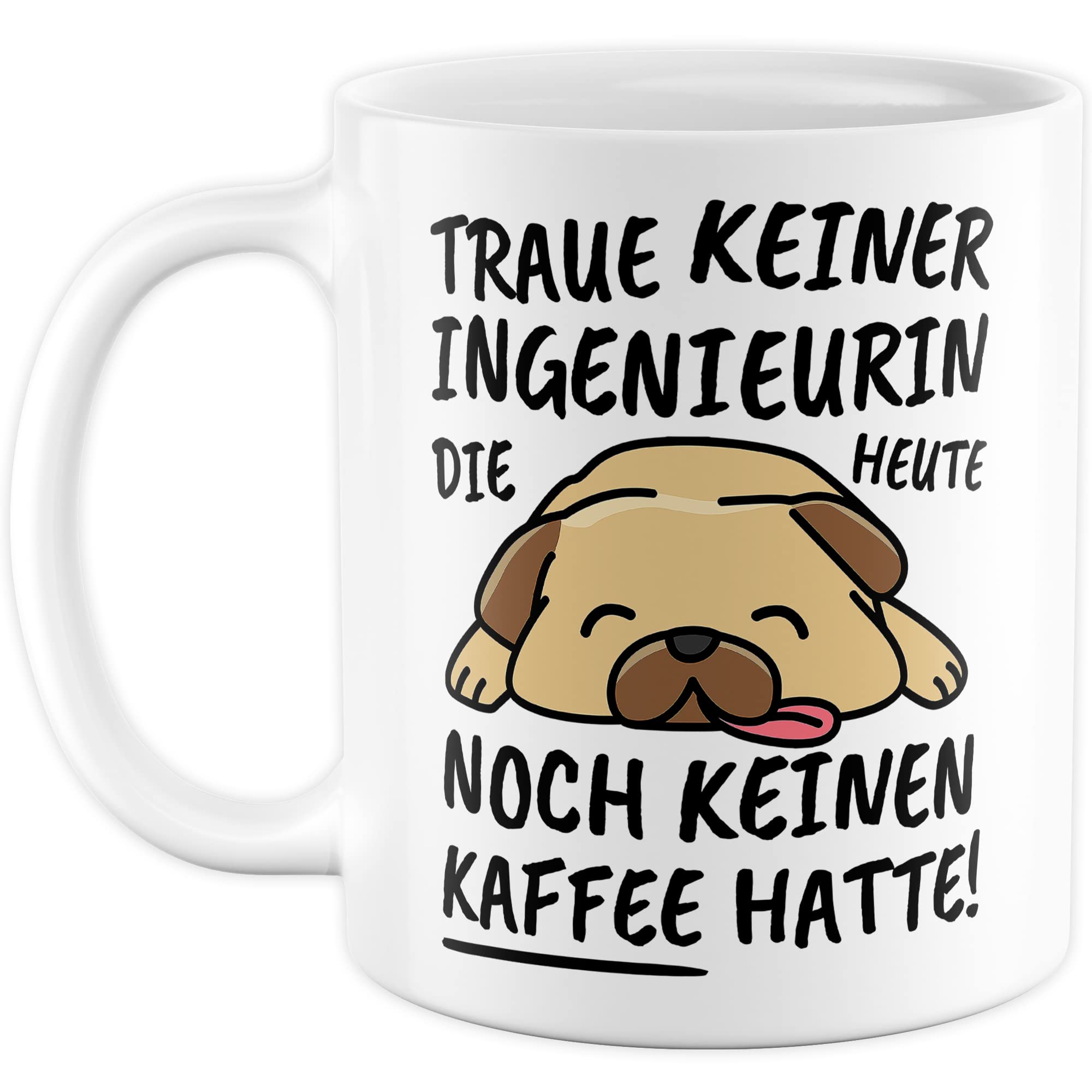 Tasse Ingenieurin lustig, Ingenieurin Geschenk Beruf, Spruch Kaffeebecher Ingenieurinnen Geschenkidee, Ingenieurswesen Diplomingenieurin Kaffee-Tasse Teetasse Becher