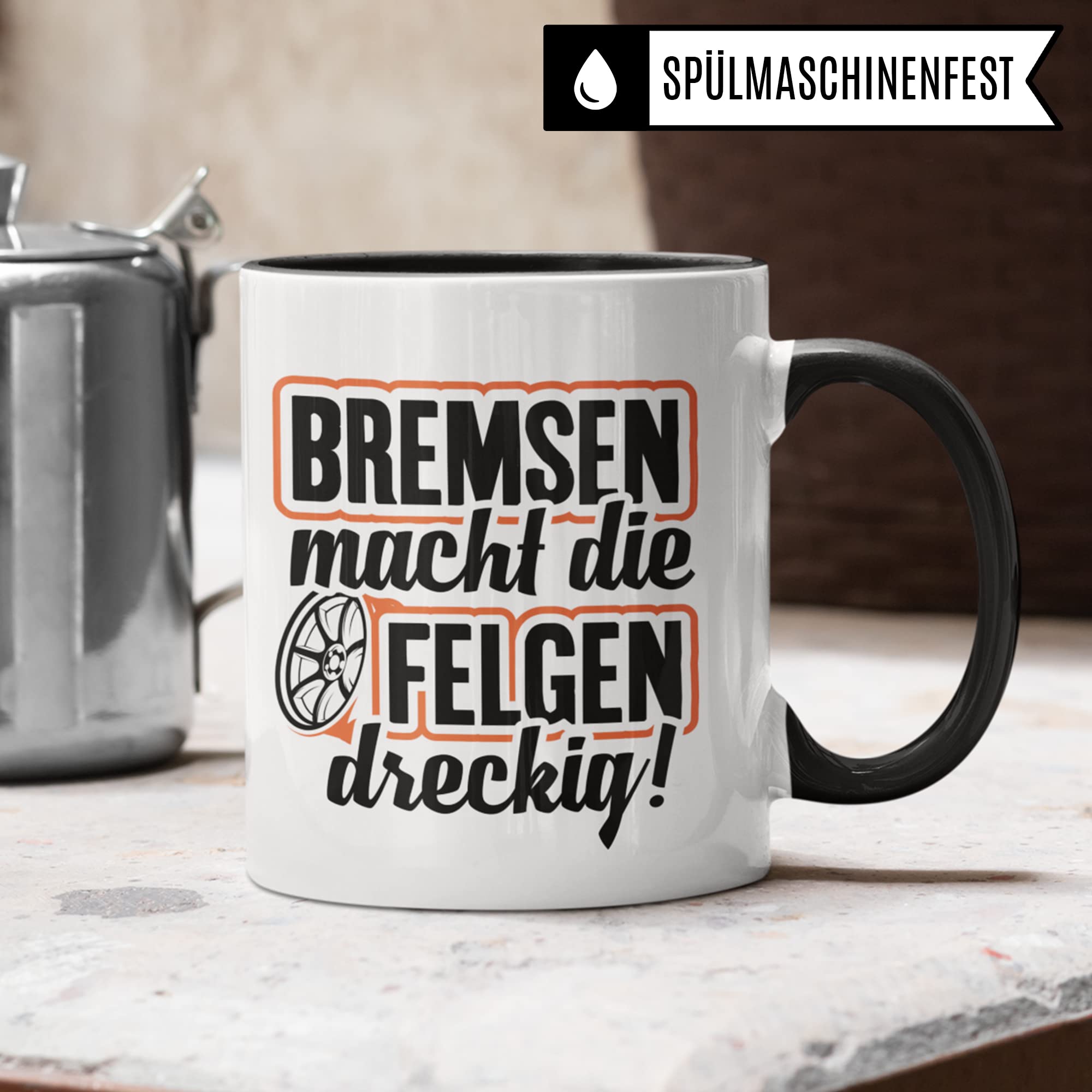 Tuner Tasse | Tuning Geschenk Autotuning | Kaffeetasse für Tuning Motorsport Fans JDM Autoschrauber | Mechatroniker Mechaniker Autotuning Autos Geschenkidee Kaffee-Becher