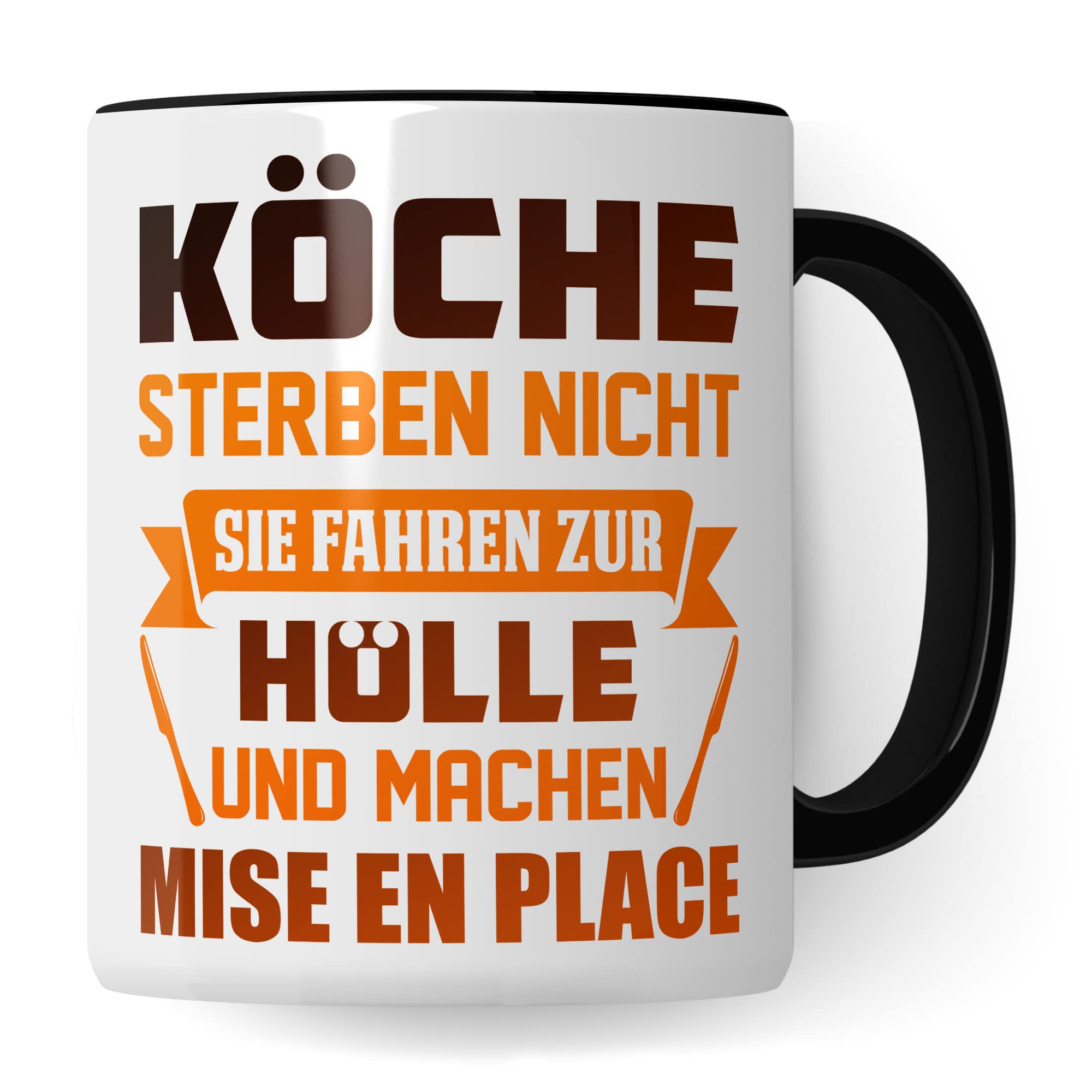 Koch Tasse, Hobbykoch Geschenkidee, Küchenchef Teetasse, Chef Becher, Kaffeetasse Humor Witz Geschenk für Köche, Küche Kaffeebecher