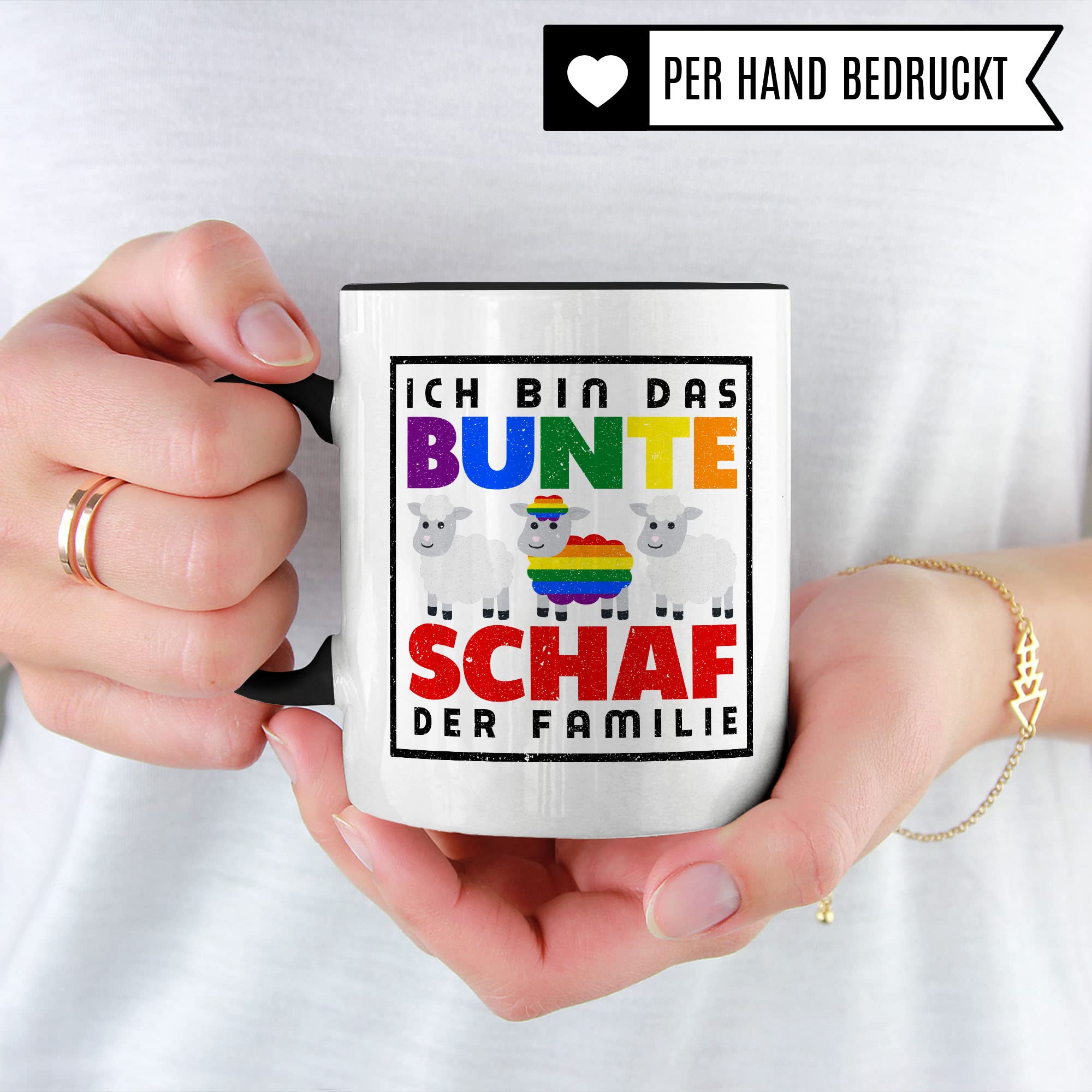 LGBTQ+ Tasse Geschenkidee Kaffeetasse Geschenk für Schwul Lesibisch Bisexuel Trans Kaffeebecher Lgbt Becher