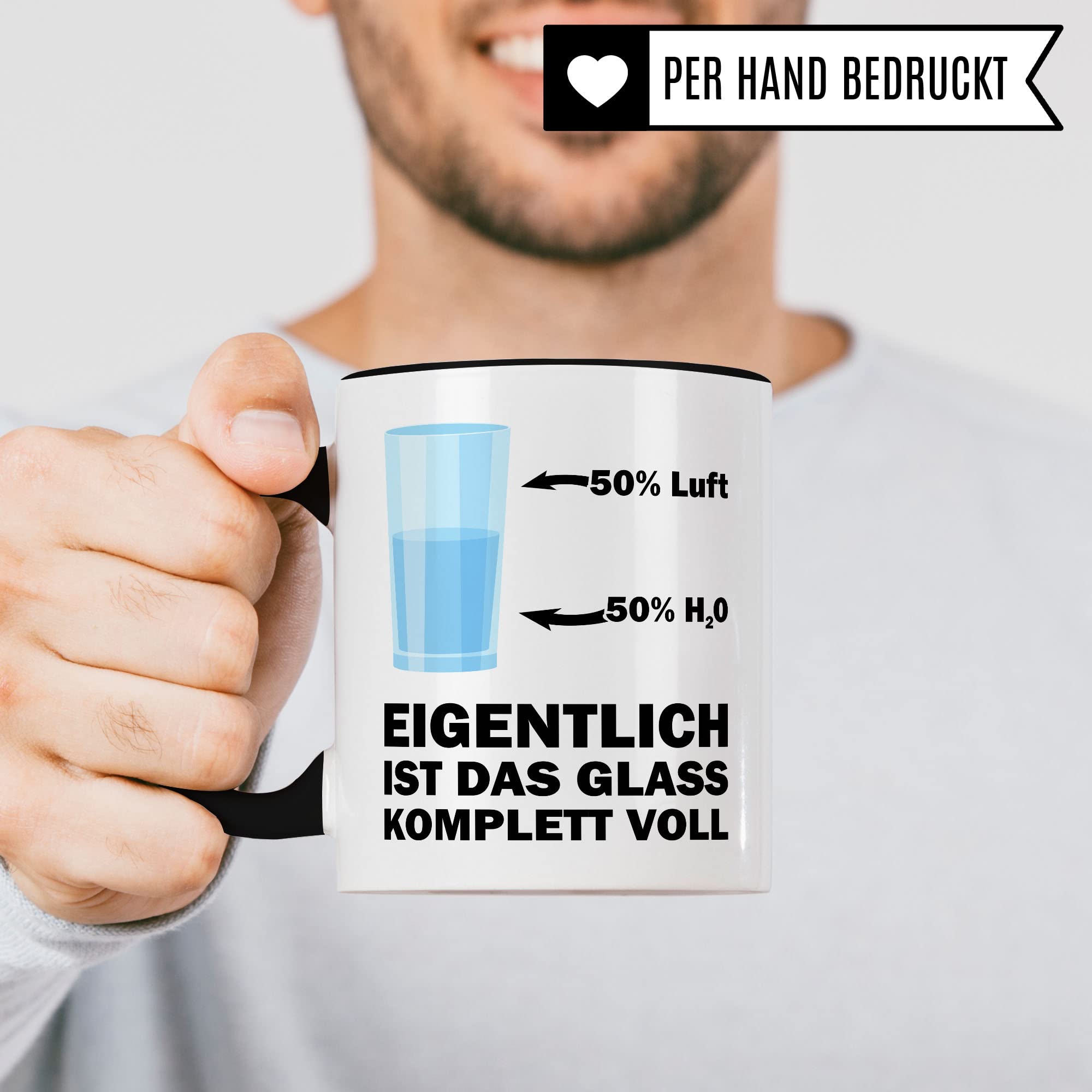 Chemiker Tasse Geschenkidee Kaffeetasse Humor Witz Geschenk für Optimisten Chemilehrer Chemilehrerin Kaffeebecher Chemie Becher