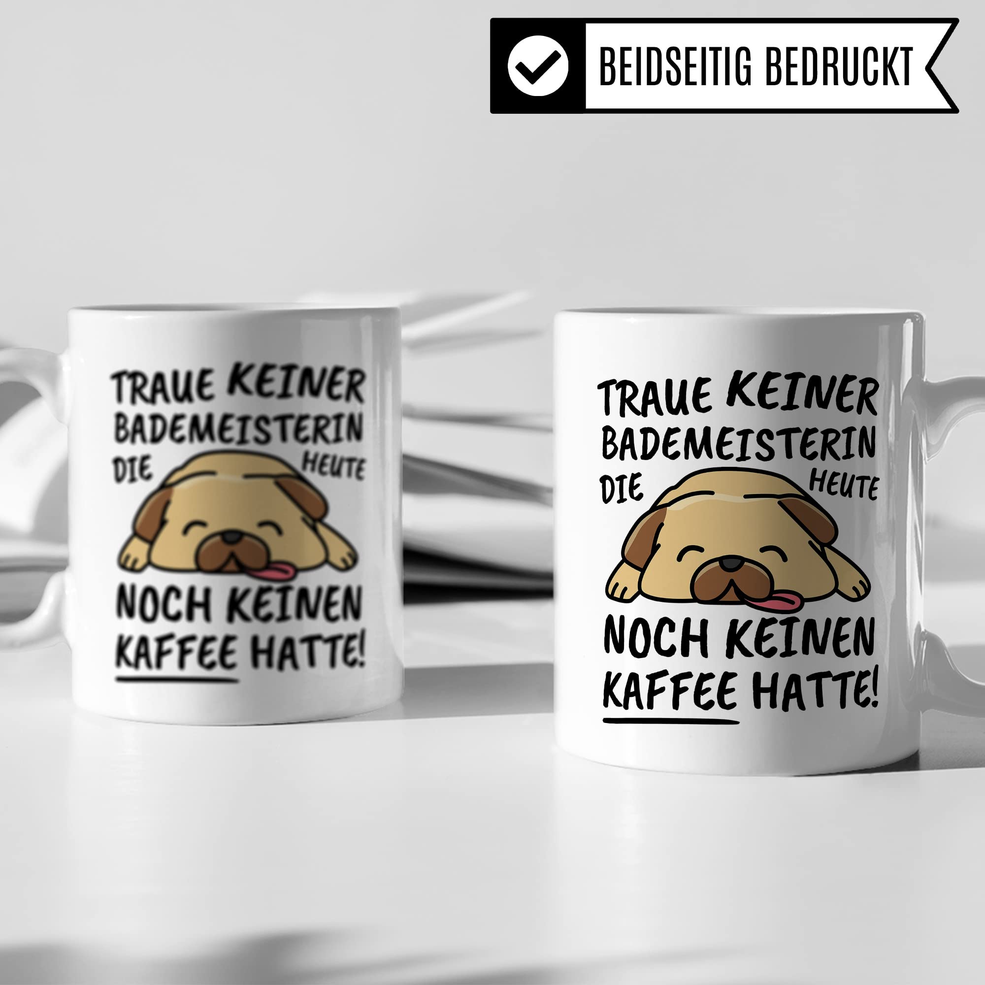 Tasse Bademeisterin lustig, Bademeisterin Geschenk Beruf, Spruch Kaffeebecher Bademeisterinnen Geschenkidee, Schwimmbad Freibad Schwimmmeisterin Bademeister Kaffee-Tasse Teetasse Becher