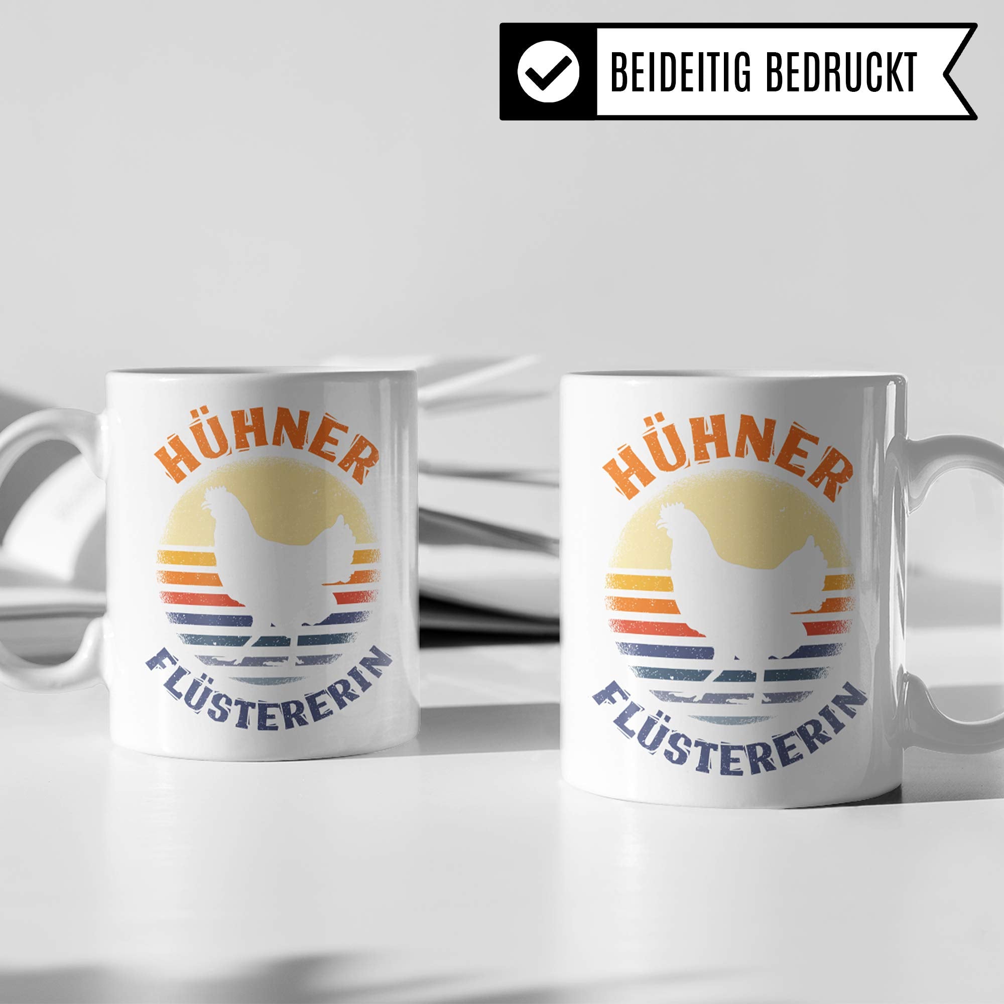 Pagma Druck Hühner Tasse Geschenk, Frauen Huhn Geschenkidee Spruch Becher, Kaffeetasse Hühnerstall Hühnerhof Hühnerzüchter Hühnerhalter Motiv