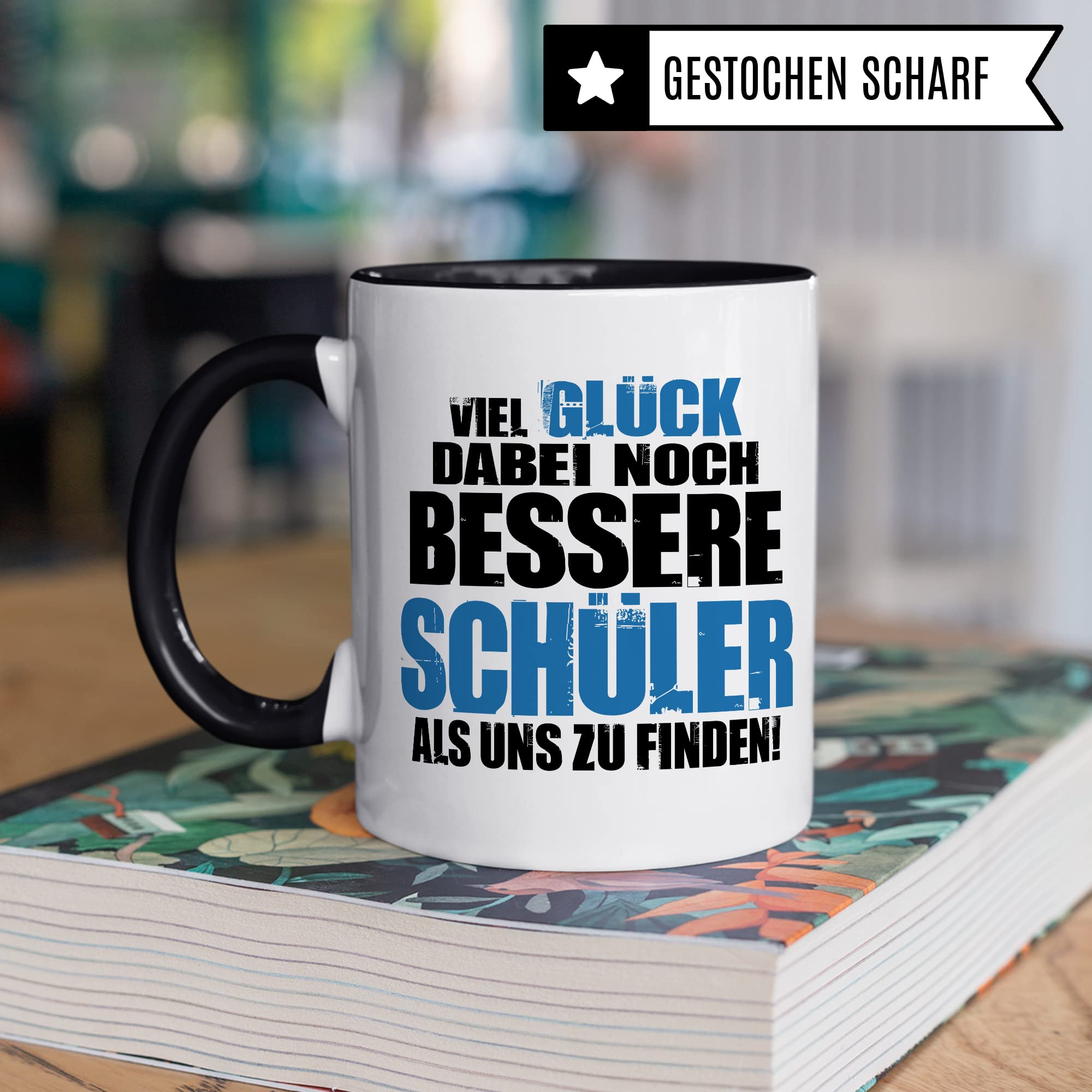 Lustige Lehrer Tasse mit Spruch Geschenk Lehrerin Kaffee-Tasse Kaffee-Becher Lehrer Geschenkidee Grundschule Tasse Abschied Lehrerin Abschiedsgeschenk Lehrer Gymnasium