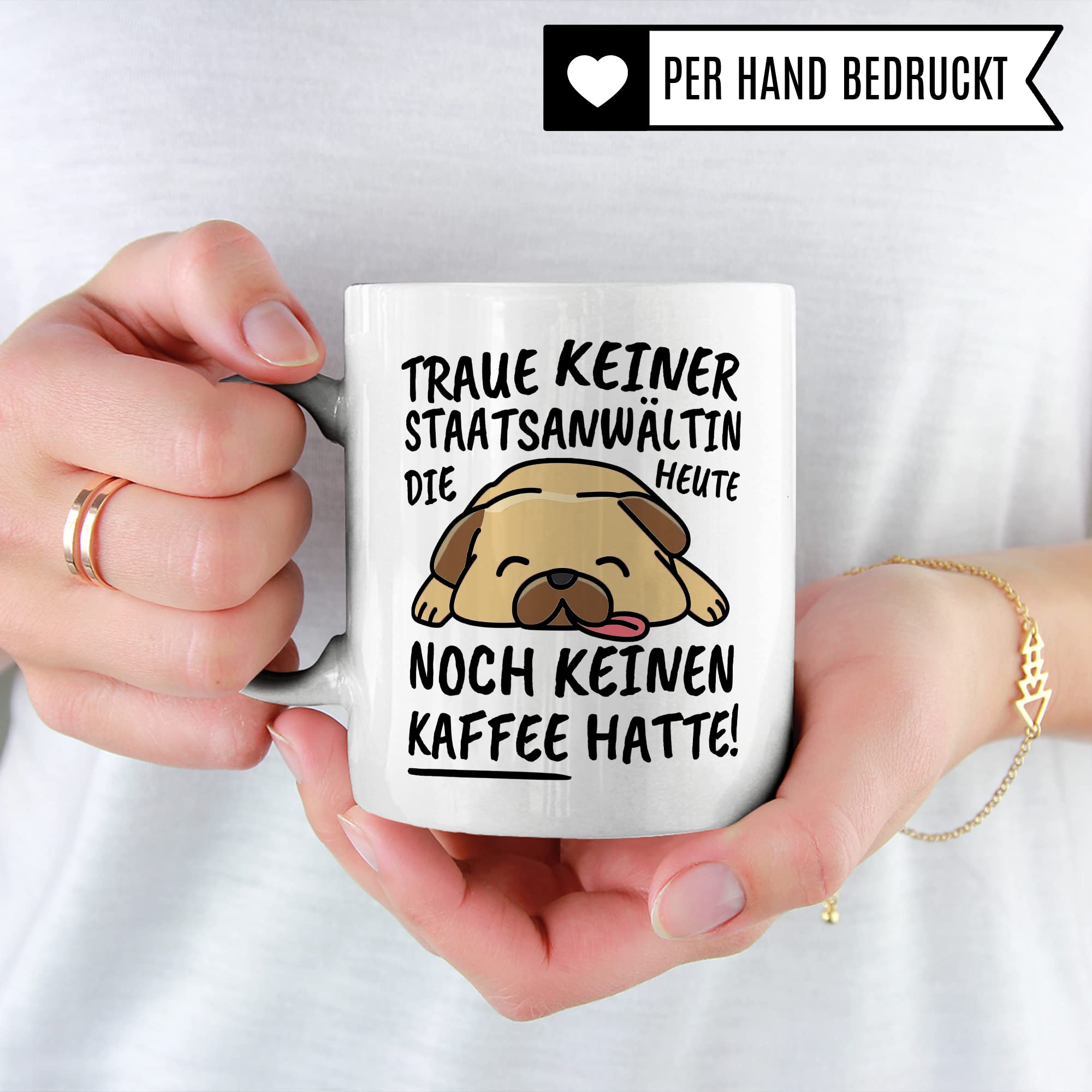 Tasse Staatsanwältin lustig Staatsanwältin Geschenk Beruf Spruch Kaffeebecher Staatsanwältinnen Geschenkidee Anklägerin Beschwerdeführerin Staatsanwaltschaft Kaffee-Tasse Teetasse Becher