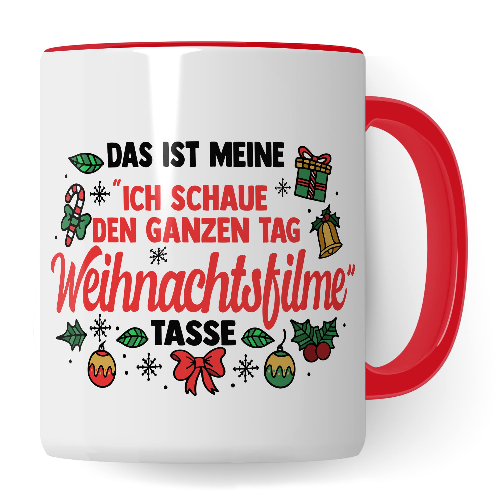 Weihnachten Tasse Weihnachts-Filme Kaffee-Becher Teetasse Christmas Glühweintasse Geschenk Geschenkidee Frohe Weihnachten Winter Kaffeetasse Fest Winter weihnachtlich X-Mas Advent Freundin Kollegin