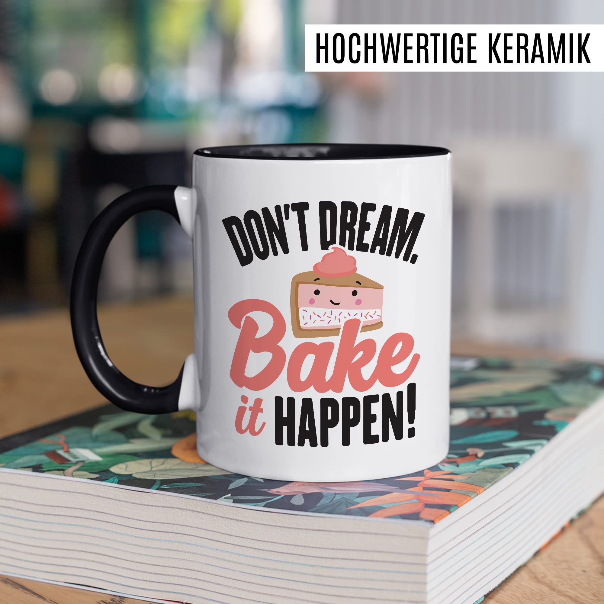 Kuchen Tasse Bäckerin Kaffeetasse Bäcker Kaffee-Becher Geschenk Hobbybäcker Geschenkidee Konditor Torte