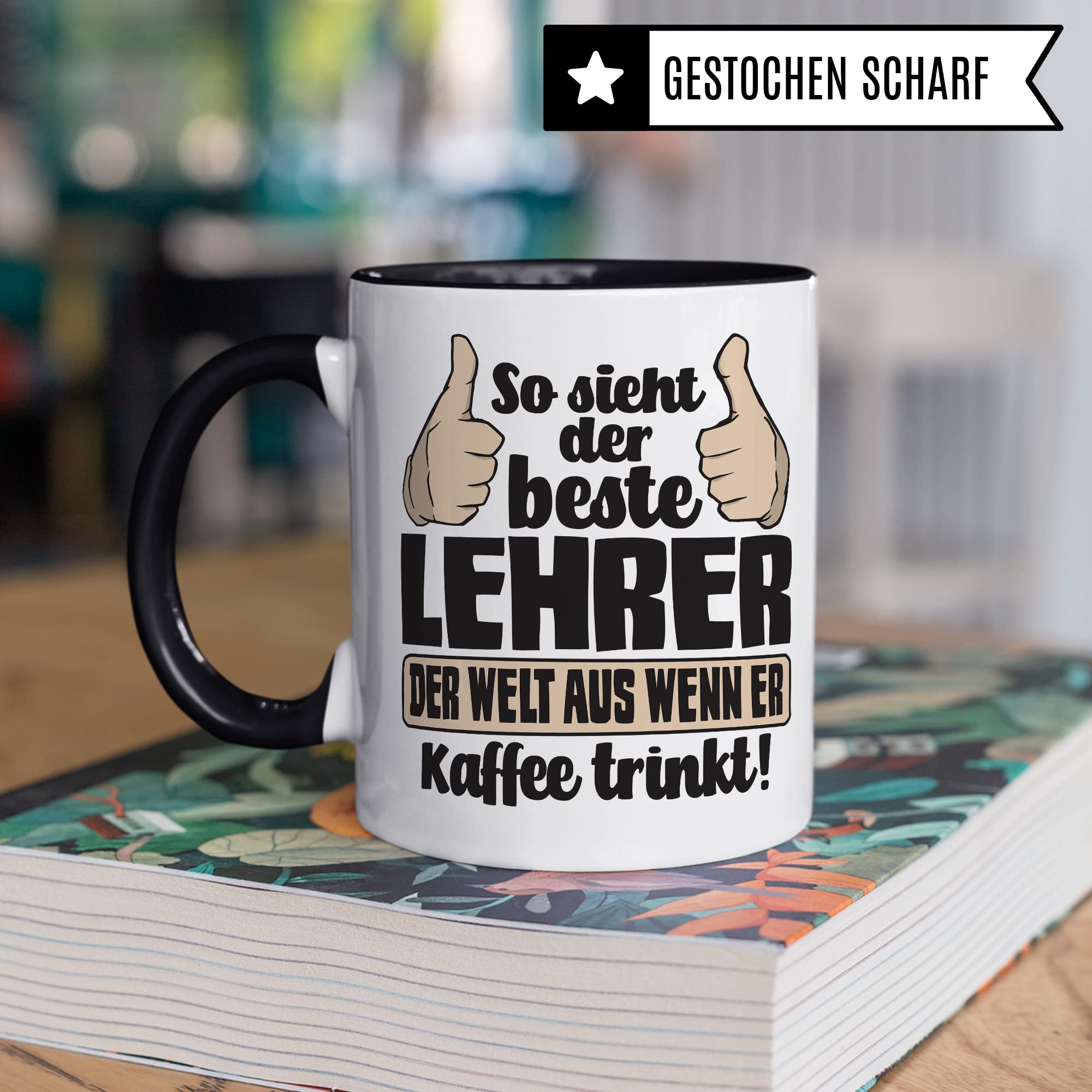 Lehrer Tasse mit Spruch lustig Kaffee-Tasse Lehrer Geschenkidee Lehrer Geschenk Grundschule Tasse Abschied Lehrer Abschiedsgeschenk Gymnasium Kaffee-Becher