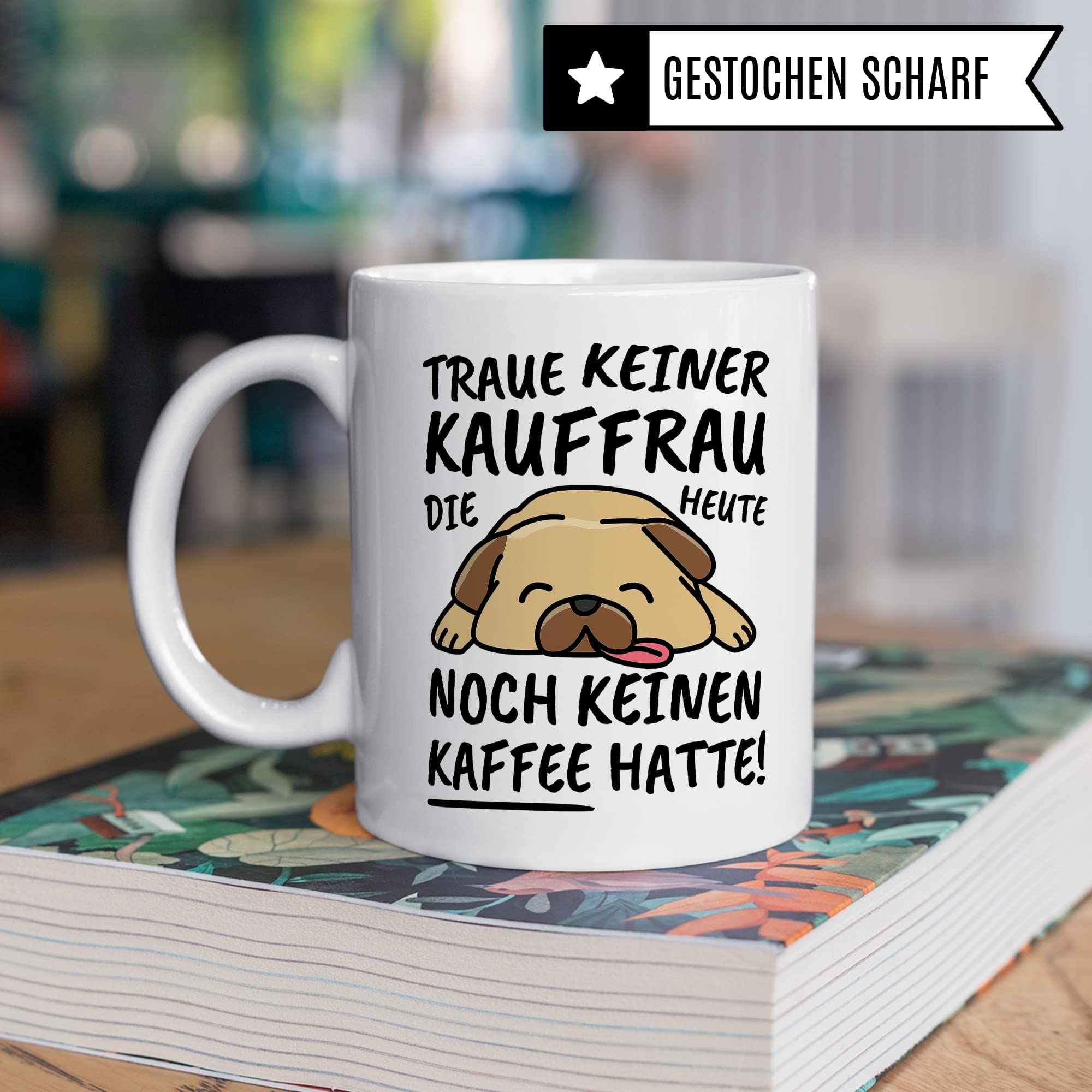 Tasse Kauffrau lustig, Kauffrau Geschenk Beruf, Spruch Kaffeebecher Kauffrauen Geschenkidee, Kaufleute Kaffee-Tasse Teetasse Becher