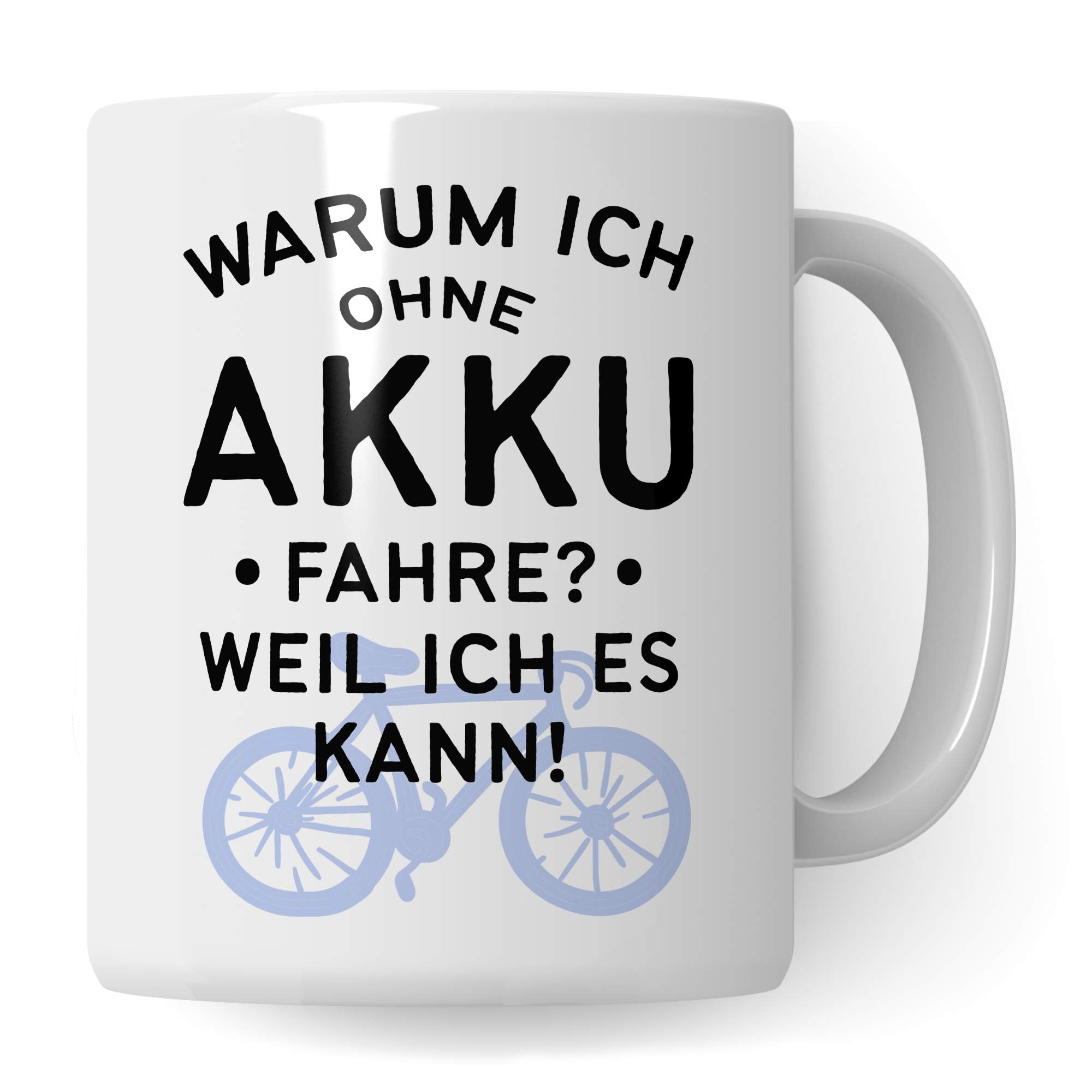 Pagma Druck Fahrrad Tasse lustig, Geschenk Fahrradfahrer Männer, Fahrräder Becher mit Fahrradmotiv, Rennrad Mountainbike Fahrrad Geschenkideen lustig Radsport Radfahren Radfahrer Kaffeetasse